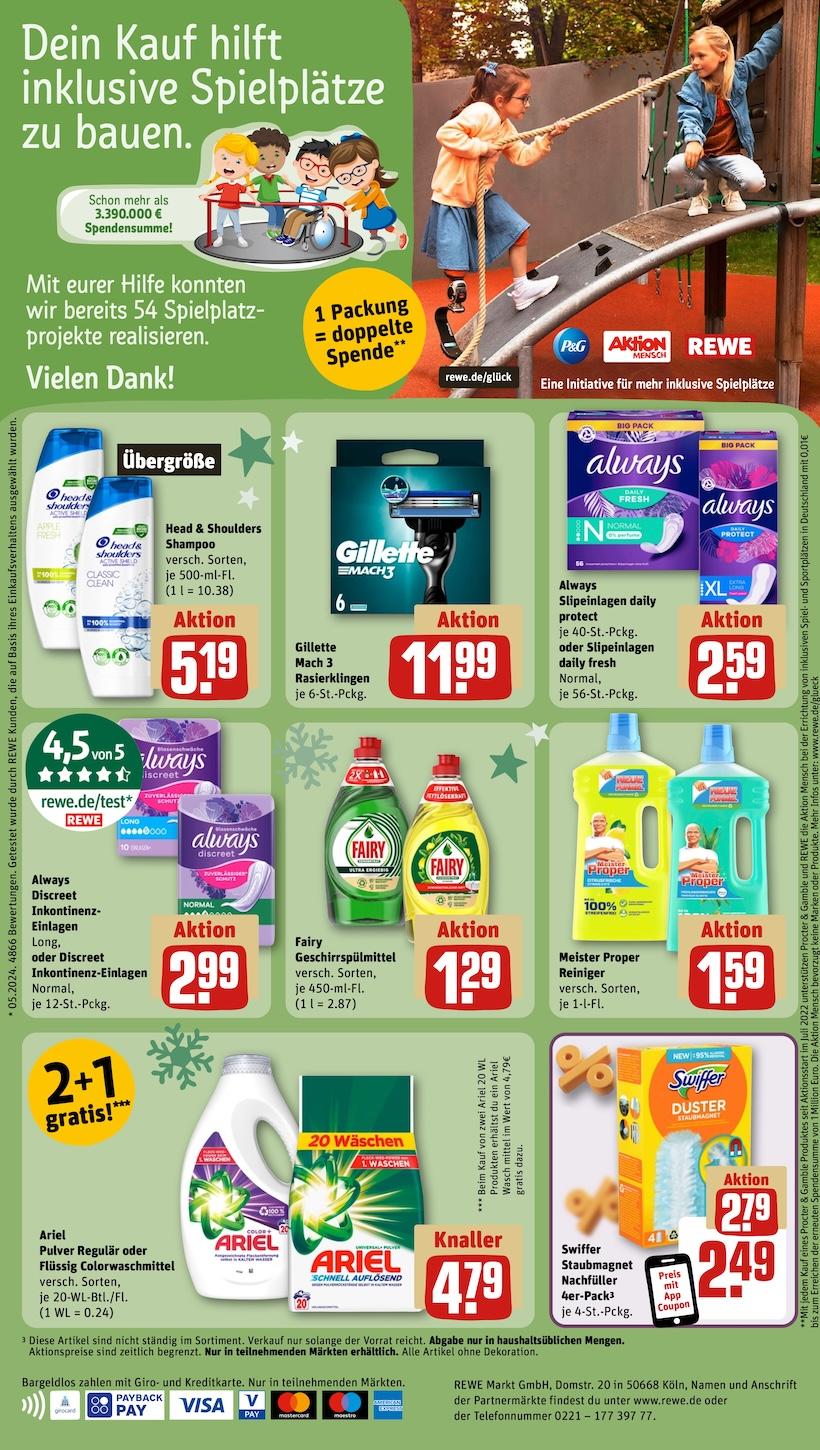 Rewe Aktueller Prospekt ab Montag Seite 22