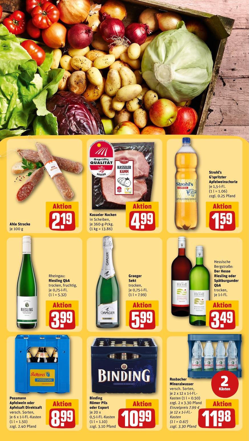 Rewe Aktueller Prospekt ab Montag Seite 21