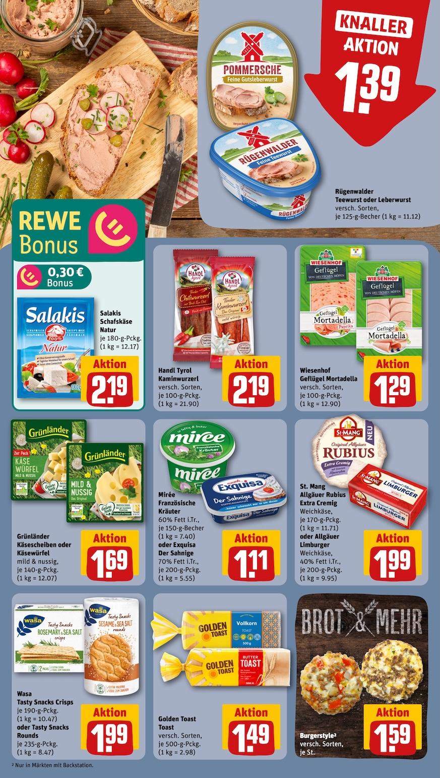 Rewe Aktueller Prospekt ab Montag Seite 12