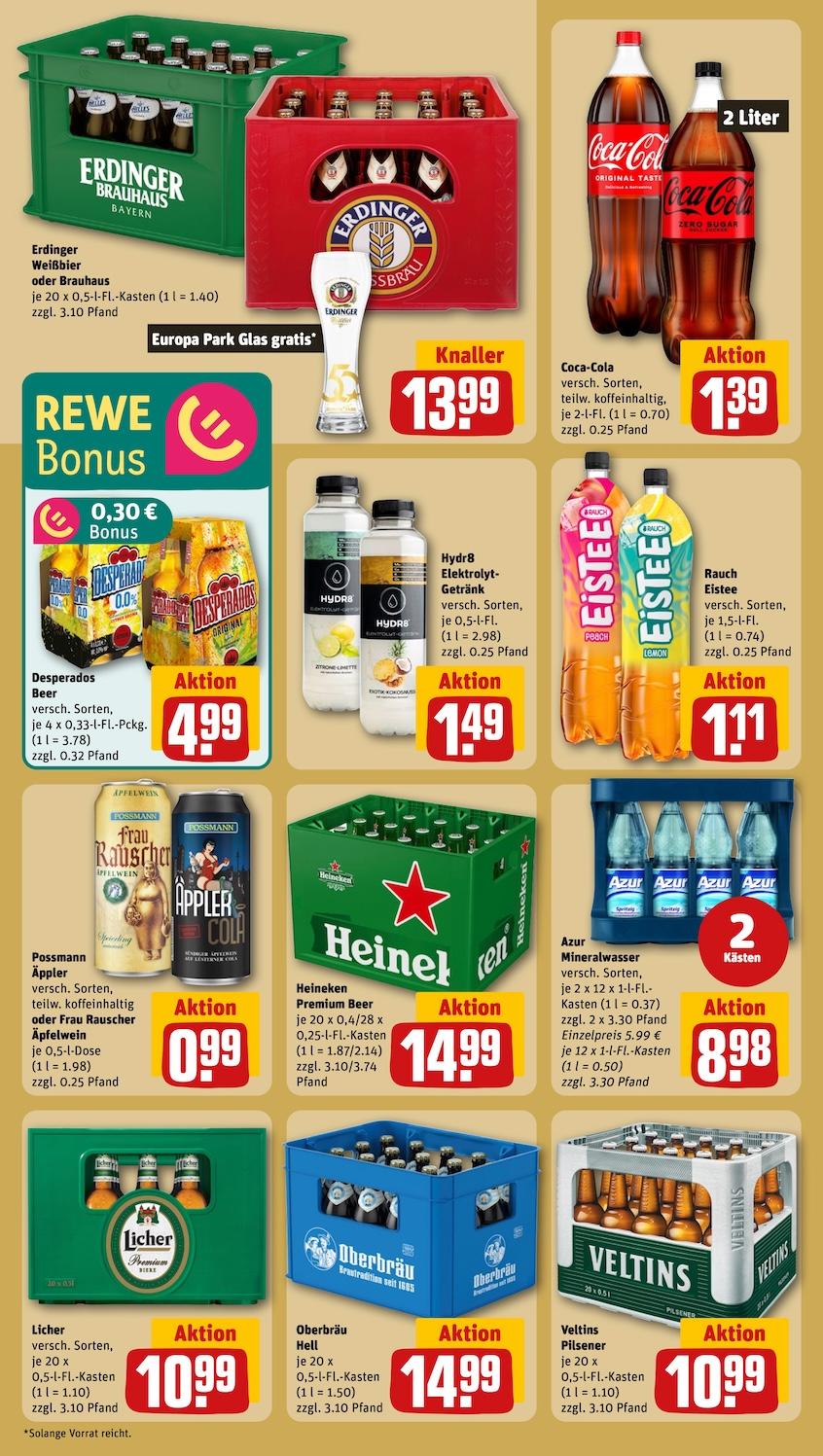 Rewe Aktueller Prospekt ab Dienstag Seite 16