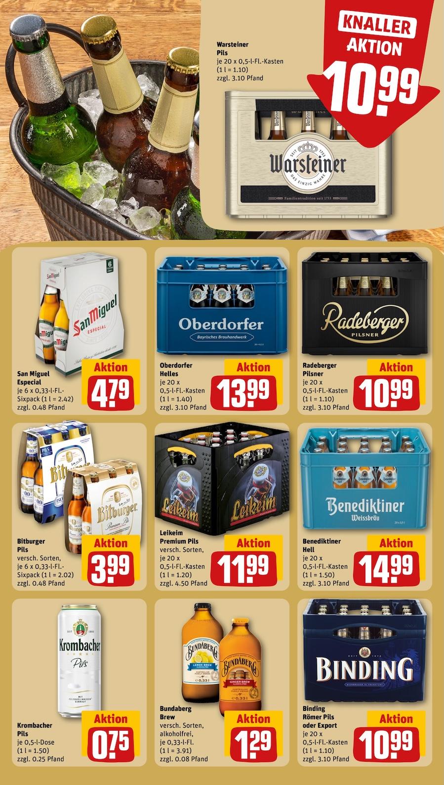 Rewe Aktueller Prospekt ab Montag Seite 21