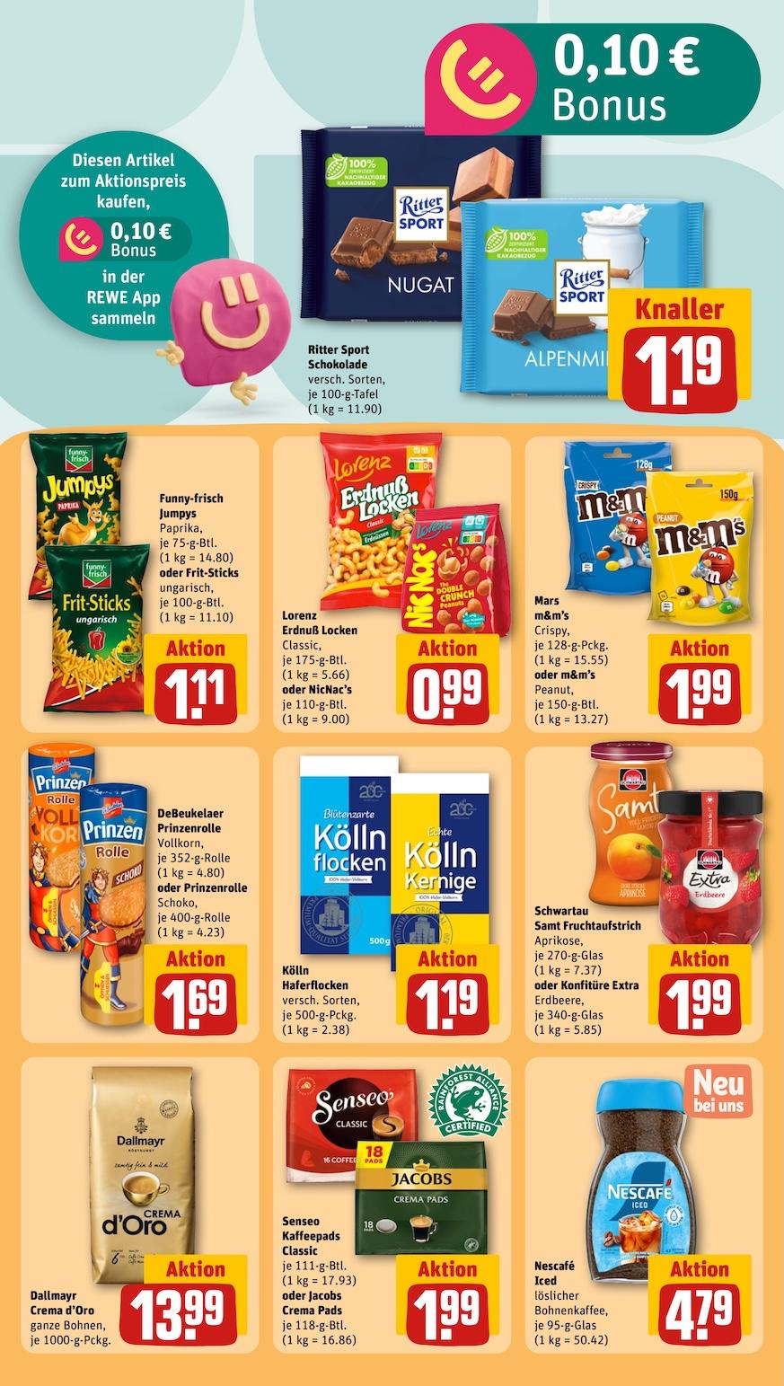 Rewe Aktueller Prospekt ab Montag Seite 21