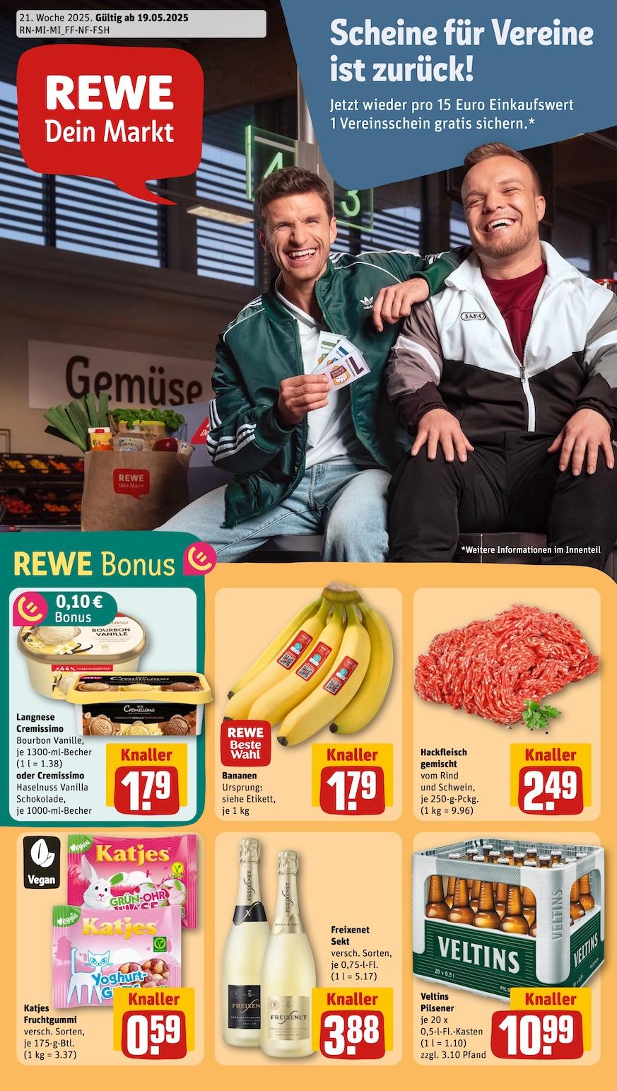 Rewe Aktueller Prospekt ab Montag Seite 1
