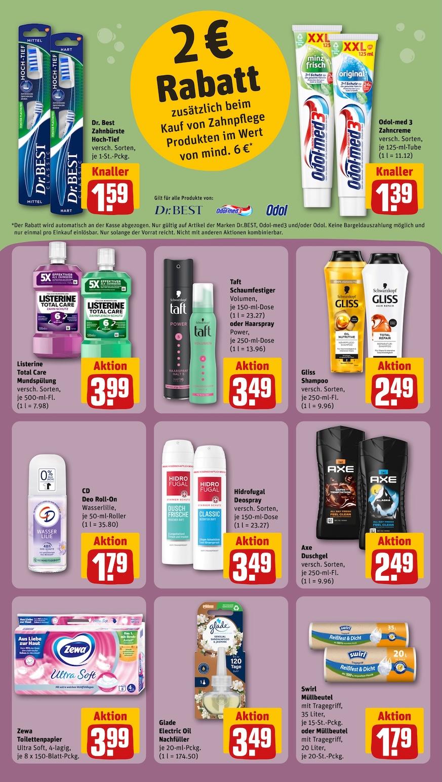 Rewe Aktueller Prospekt ab Montag Seite 22