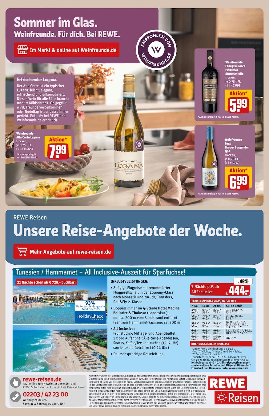 Rewe Aktueller Prospekt ab Montag Seite 25