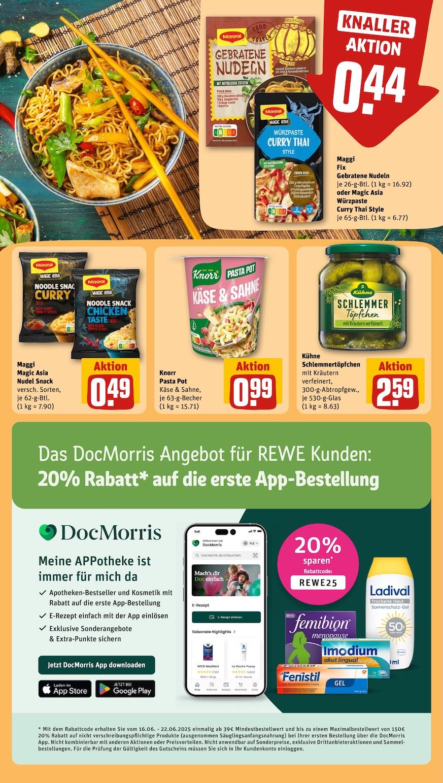 Rewe Aktueller Prospekt ab Montag Seite 16