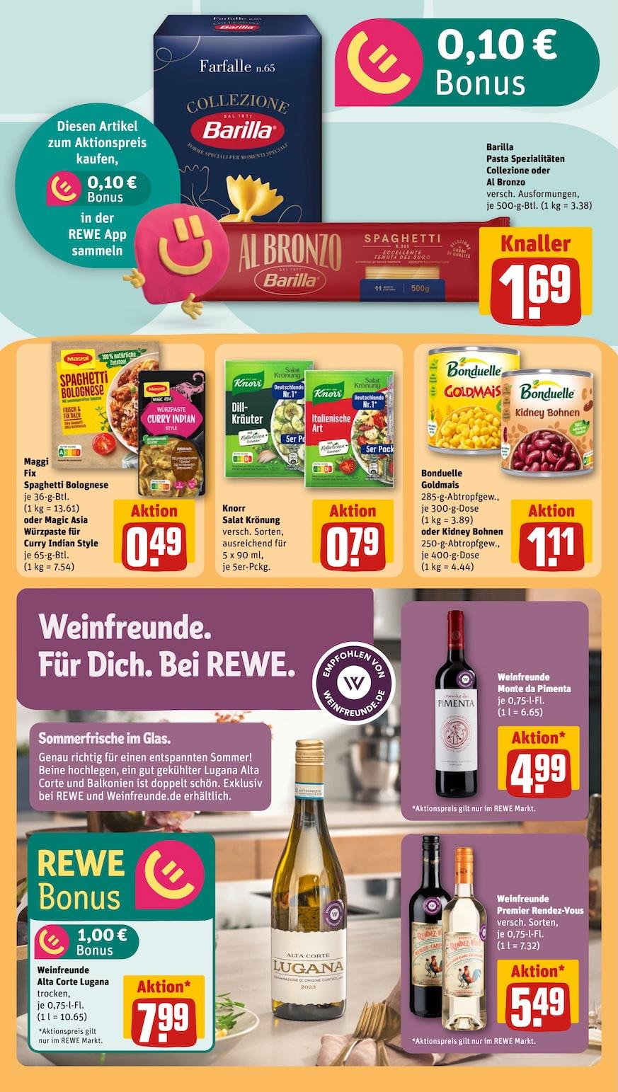 Rewe Aktueller Prospekt ab Montag Seite 21