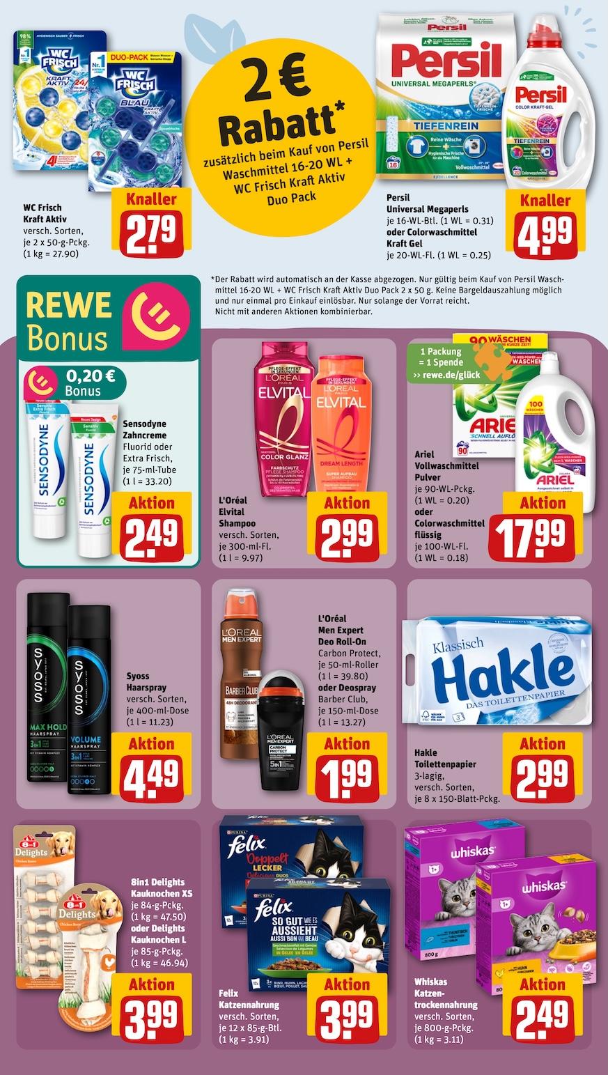 Rewe Aktueller Prospekt ab Montag Seite 22