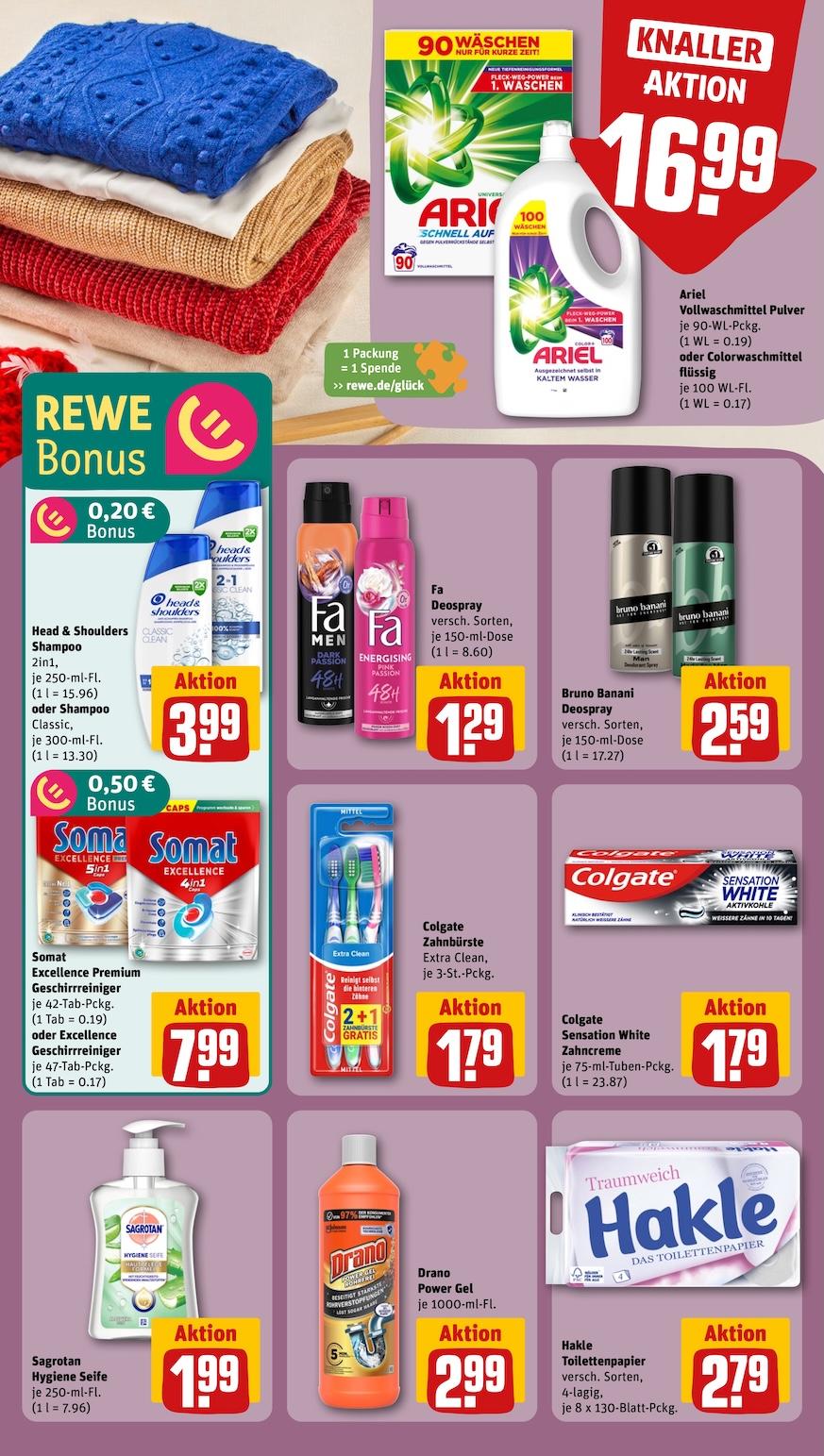 Rewe Aktueller Prospekt ab Montag Seite 22