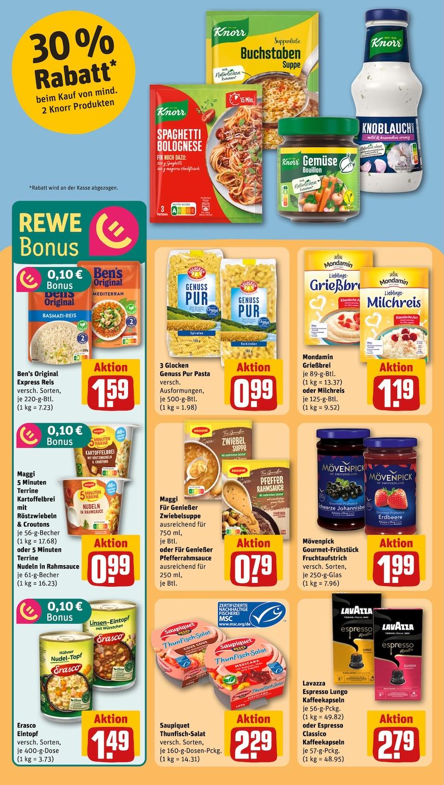 Rewe Aktueller Prospekt ab Montag Seite 20