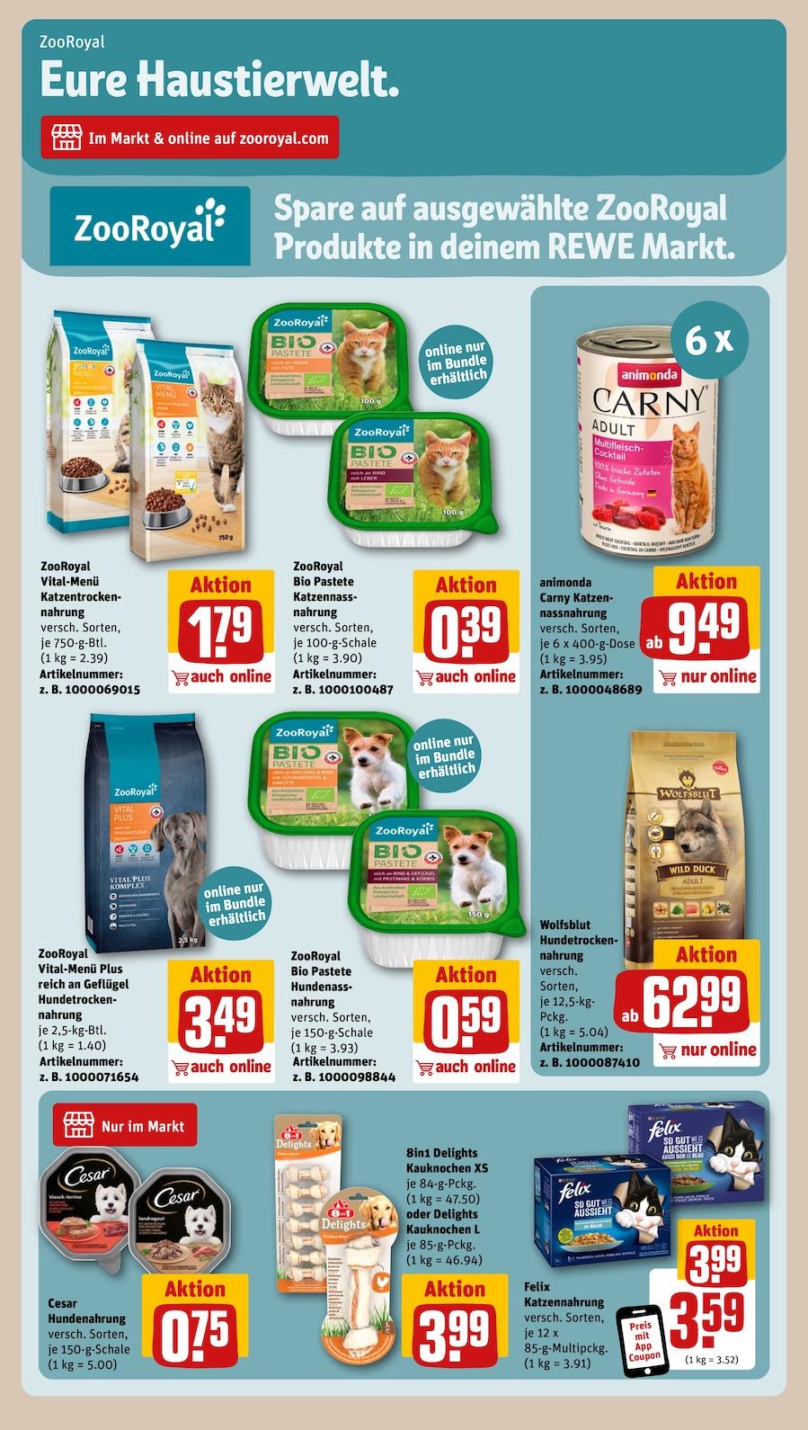 Rewe Aktueller Prospekt ab Montag Seite 21