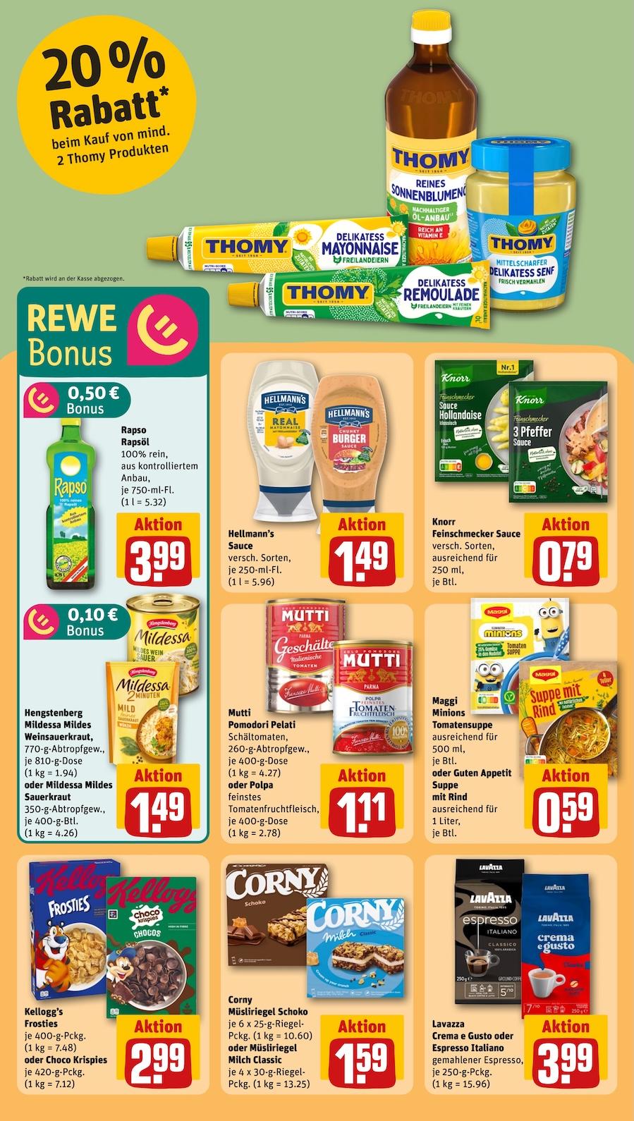 Rewe Aktueller Prospekt ab Montag Seite 16