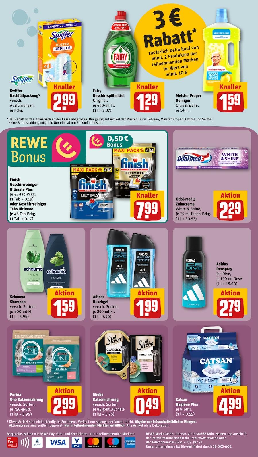 Rewe Aktueller Prospekt ab Montag Seite 20