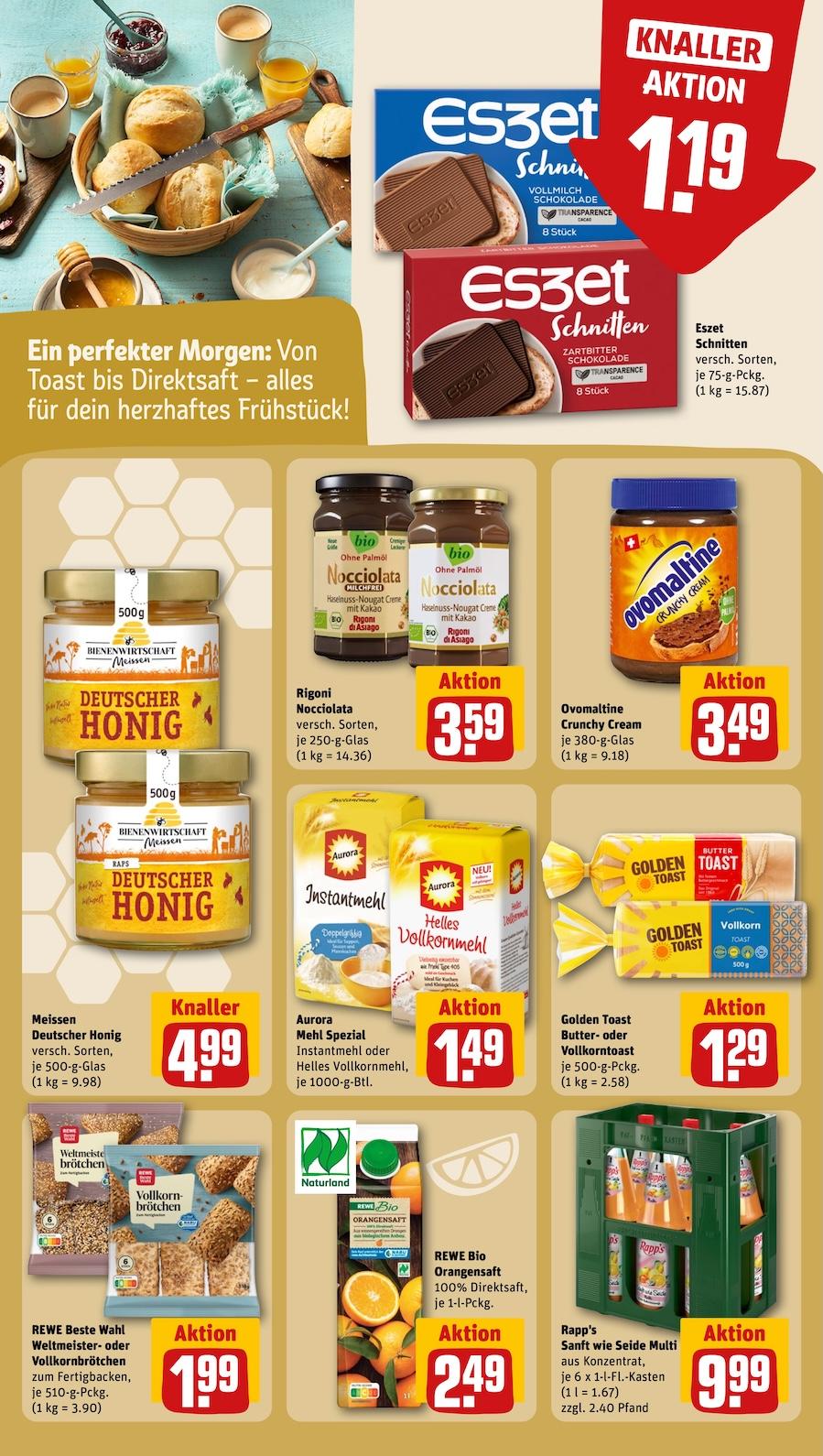 Rewe Aktueller Prospekt ab Montag Seite 21