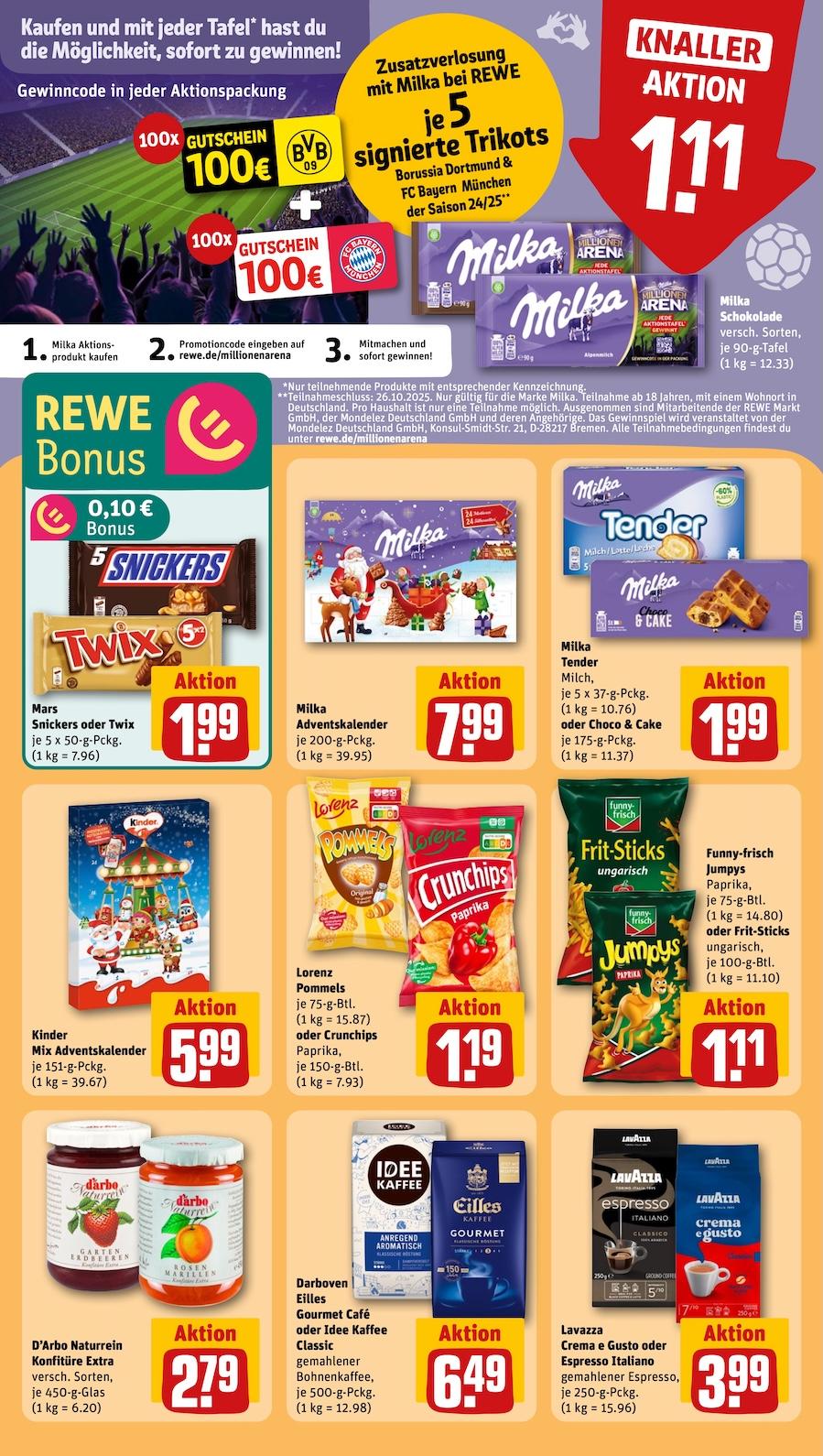 Rewe Aktueller Prospekt ab Montag Seite 25
