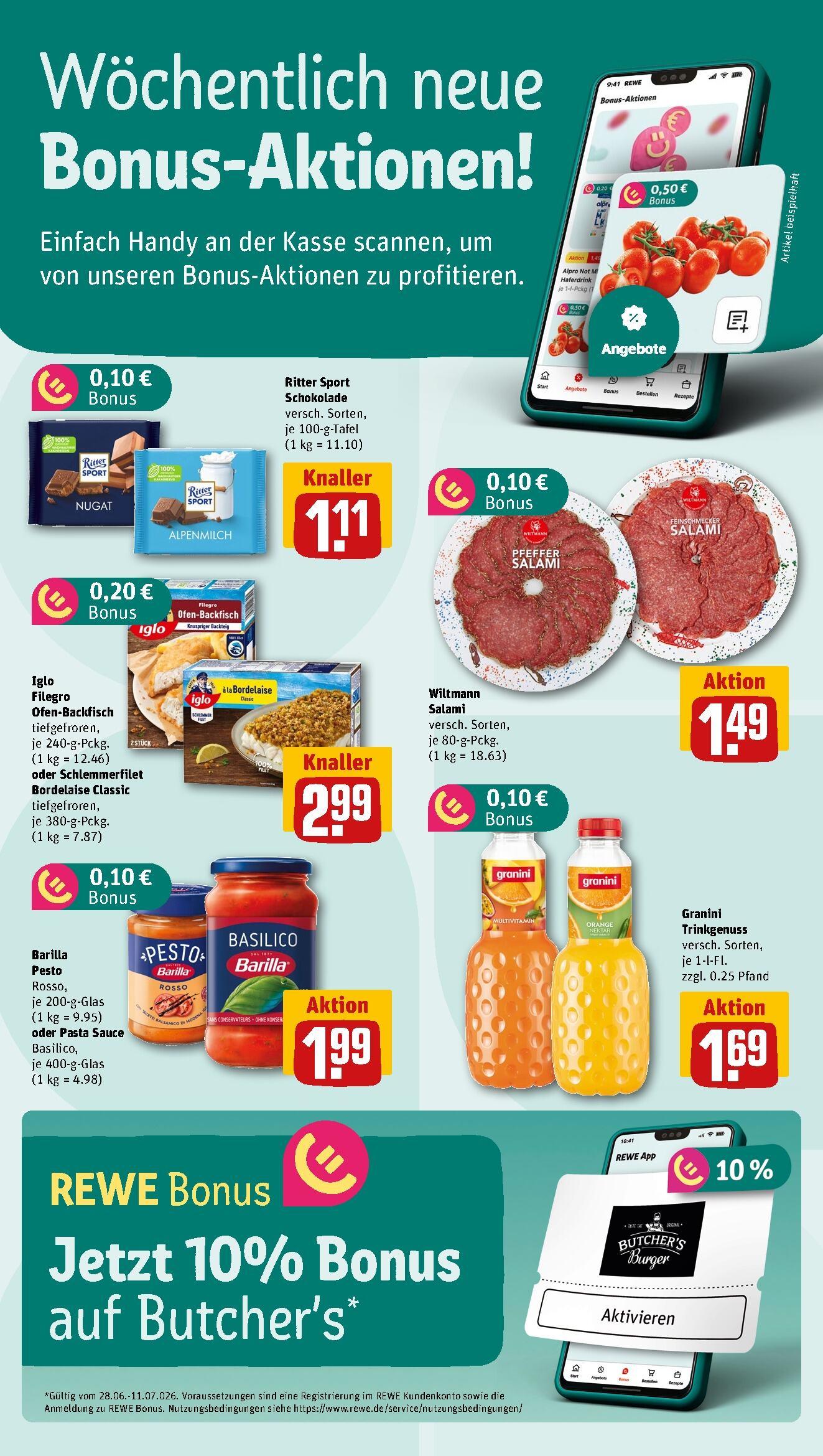 Rewe Aktueller Prospekt ab Montag Seite 2