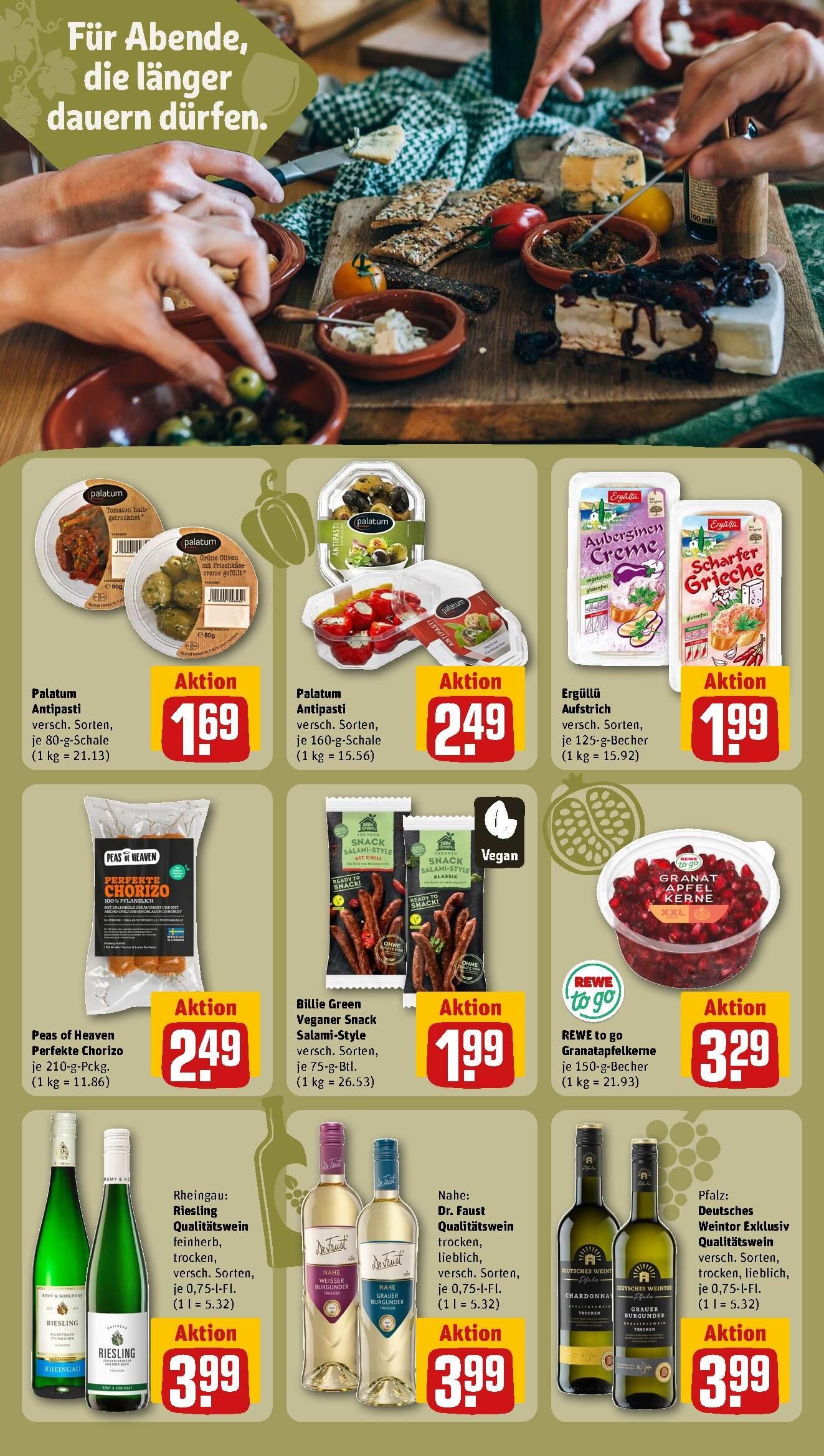 Rewe Aktueller Prospekt ab Montag Seite 22