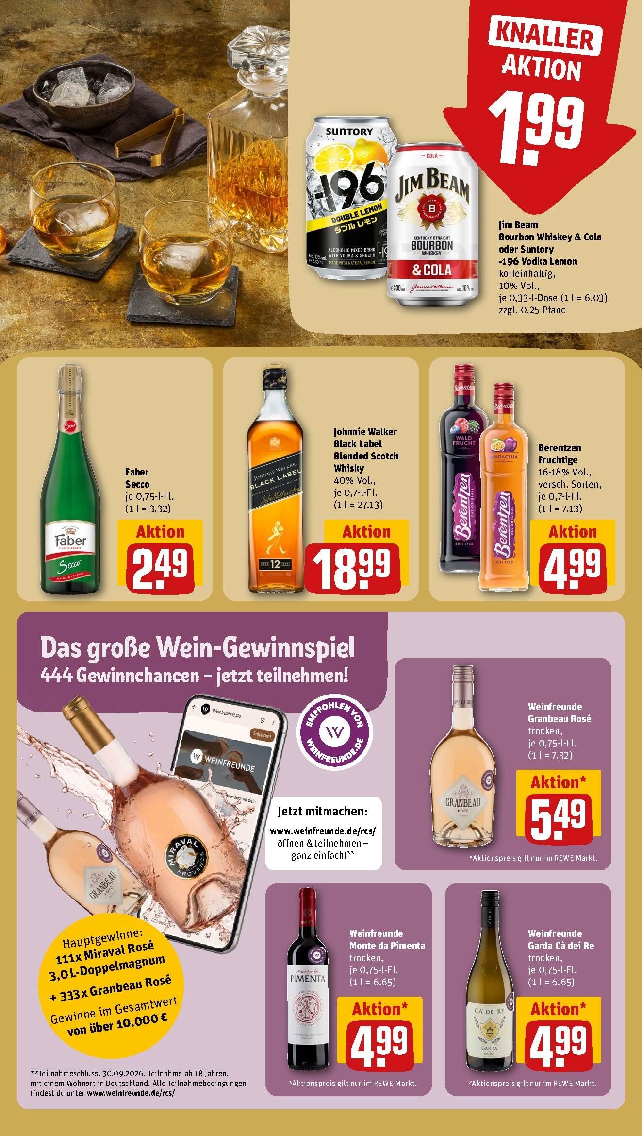Rewe Aktueller Prospekt ab Montag Seite 25