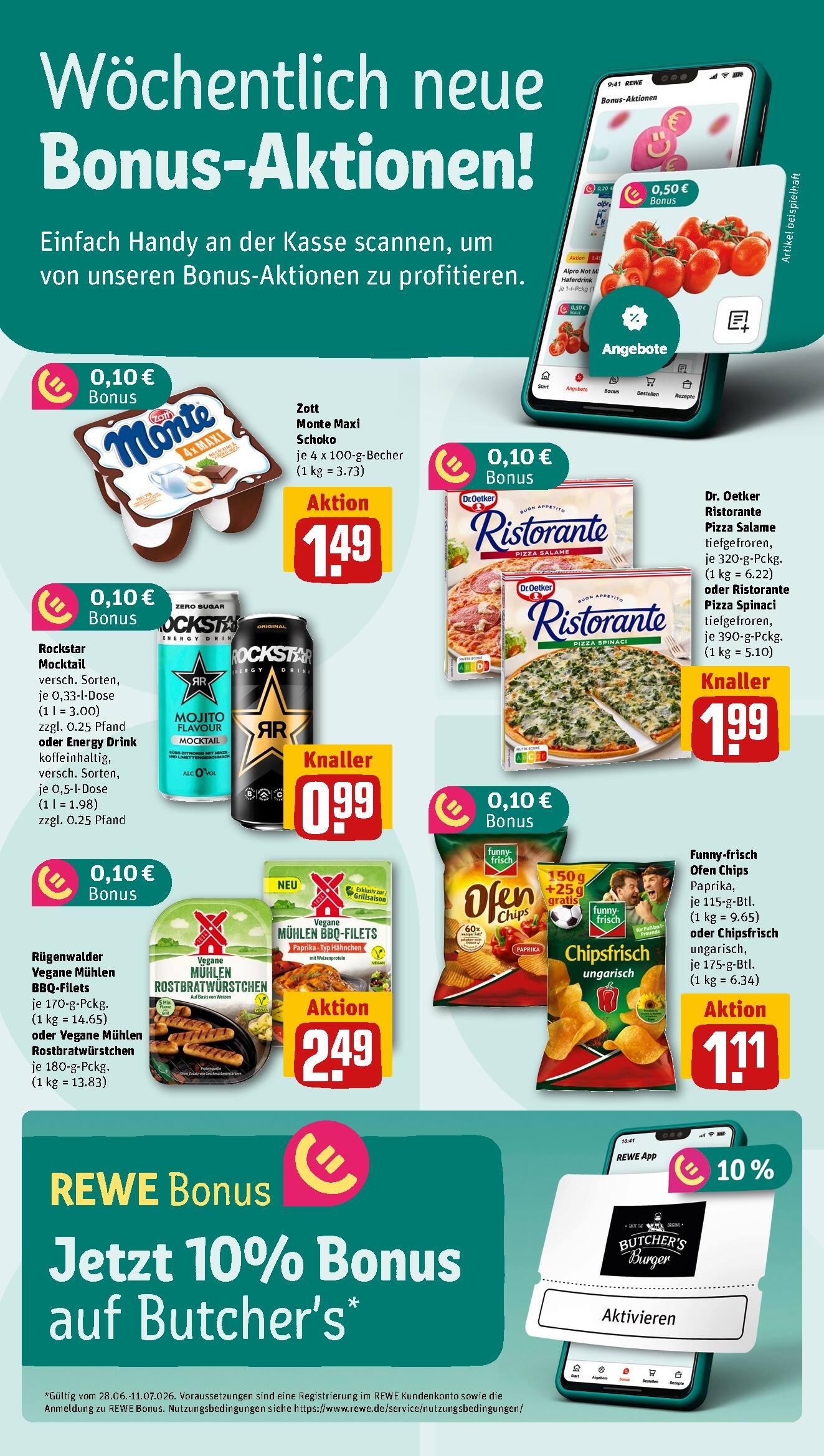 Rewe Aktueller Prospekt ab Montag Seite 4