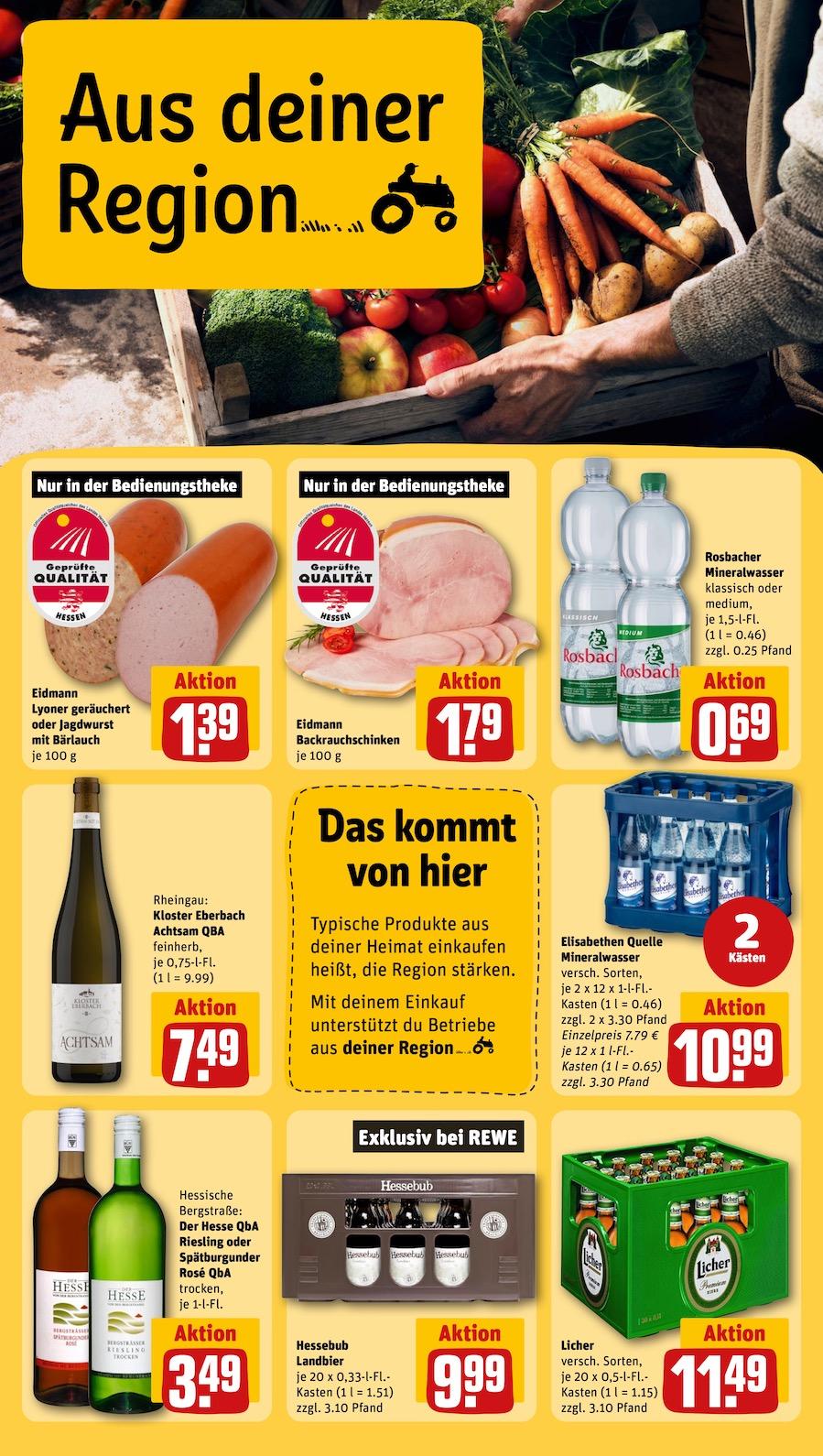 Rewe Aktueller Prospekt ab Montag Seite 20