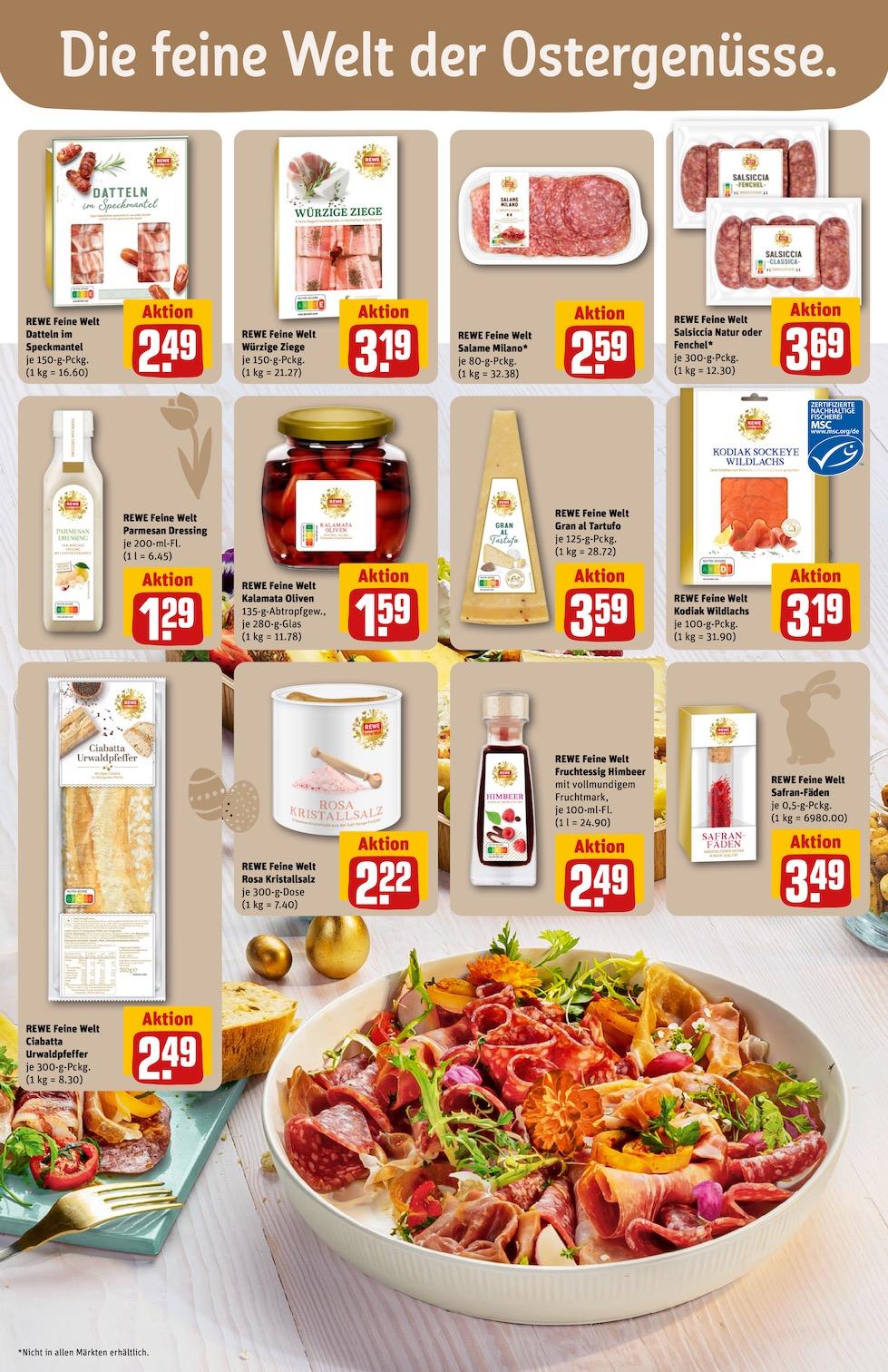 Rewe Aktueller Prospekt ab Montag Seite 22