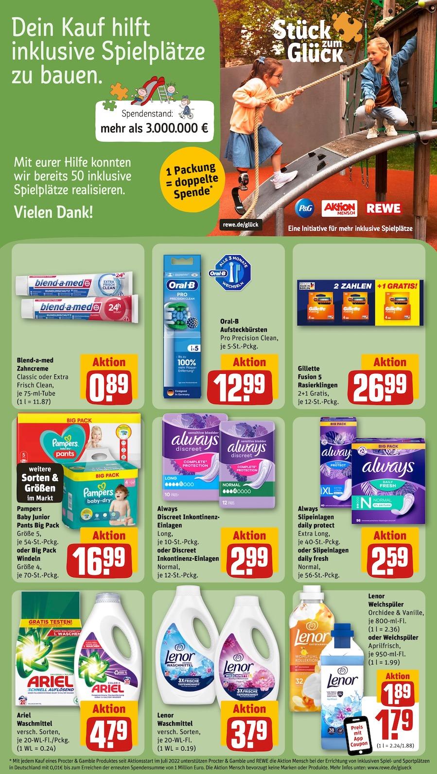 Rewe Aktueller Prospekt ab Dienstag Seite 23