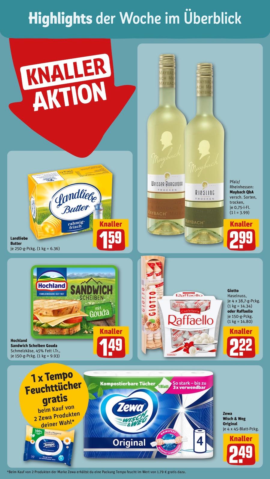 Rewe Aktueller Prospekt ab Montag Seite 2