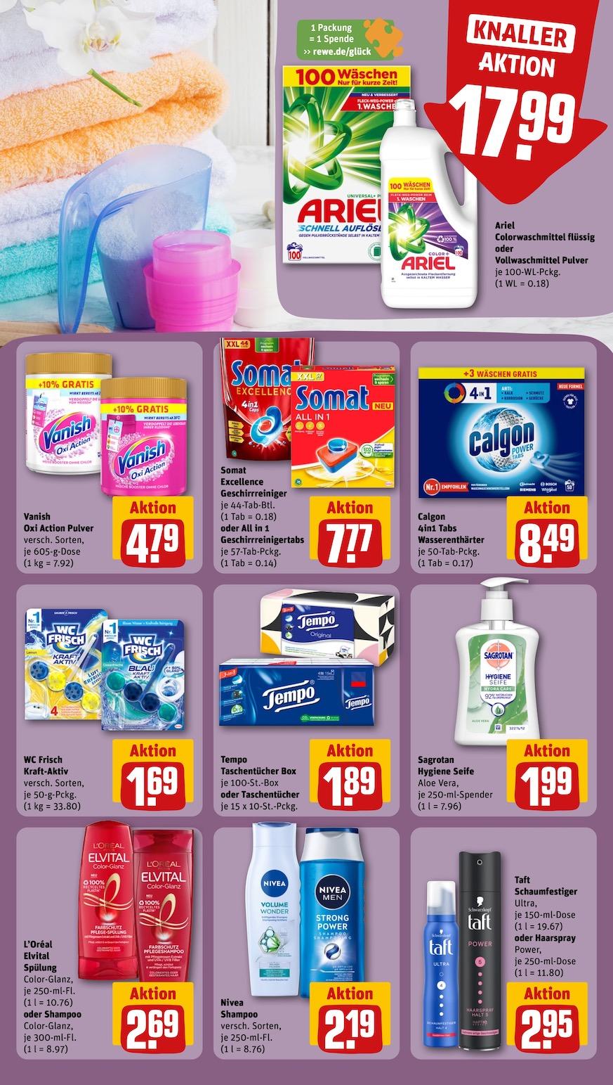 Rewe Aktueller Prospekt ab Montag Seite 22