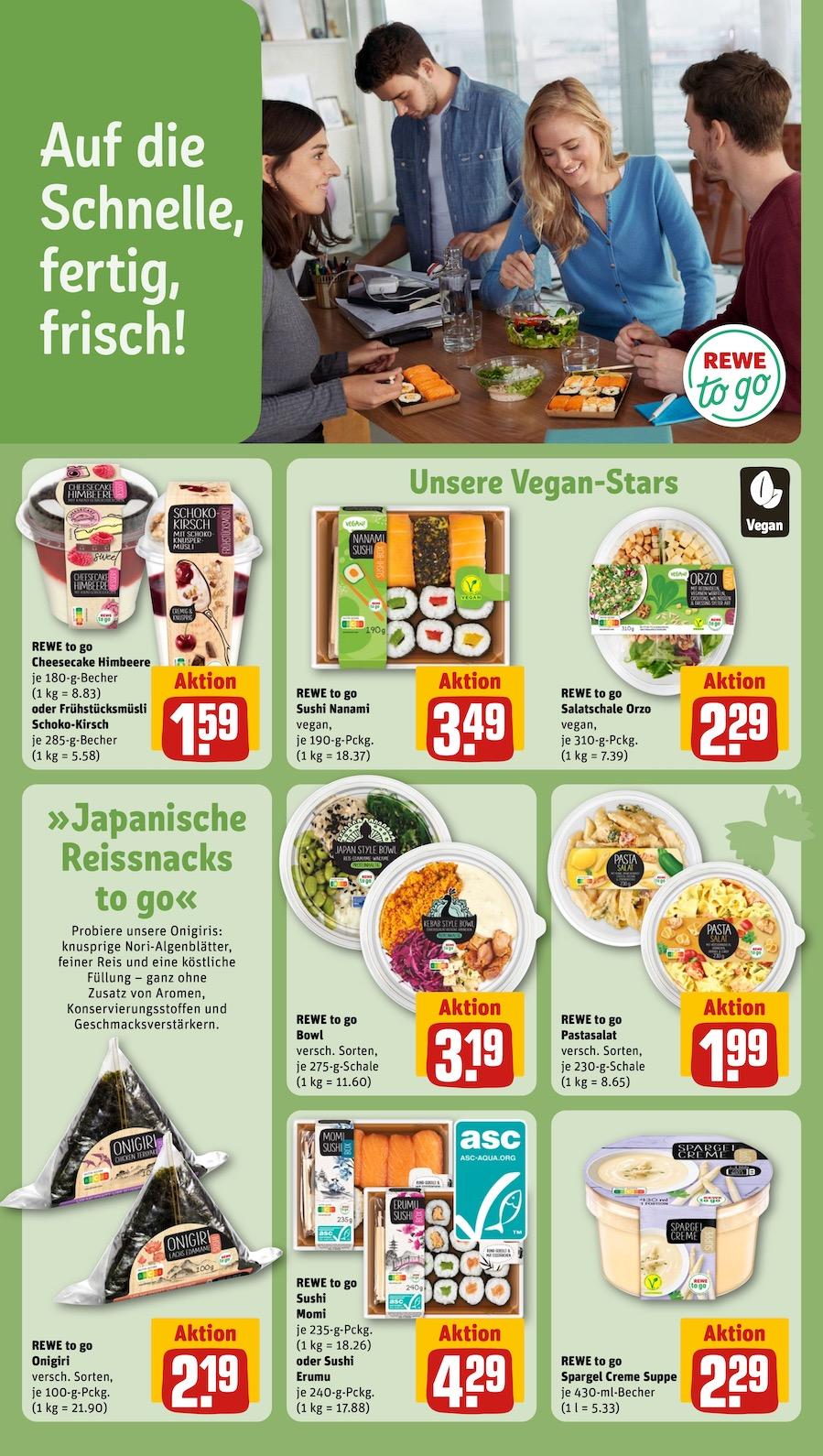 Rewe Aktueller Prospekt ab Montag Seite 21