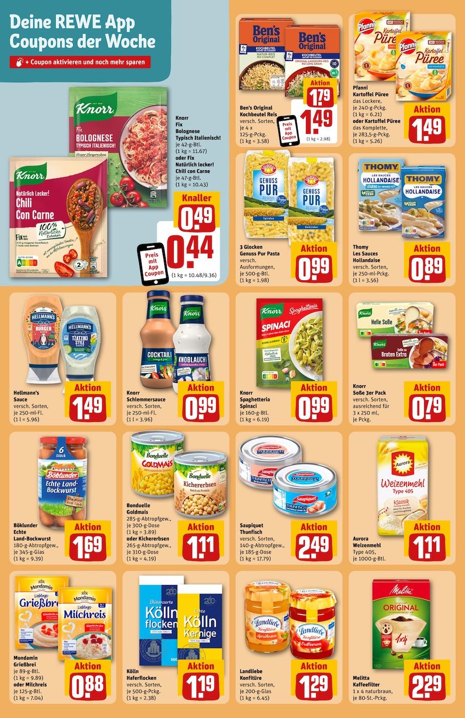 Rewe Aktueller Prospekt ab Montag Seite 22