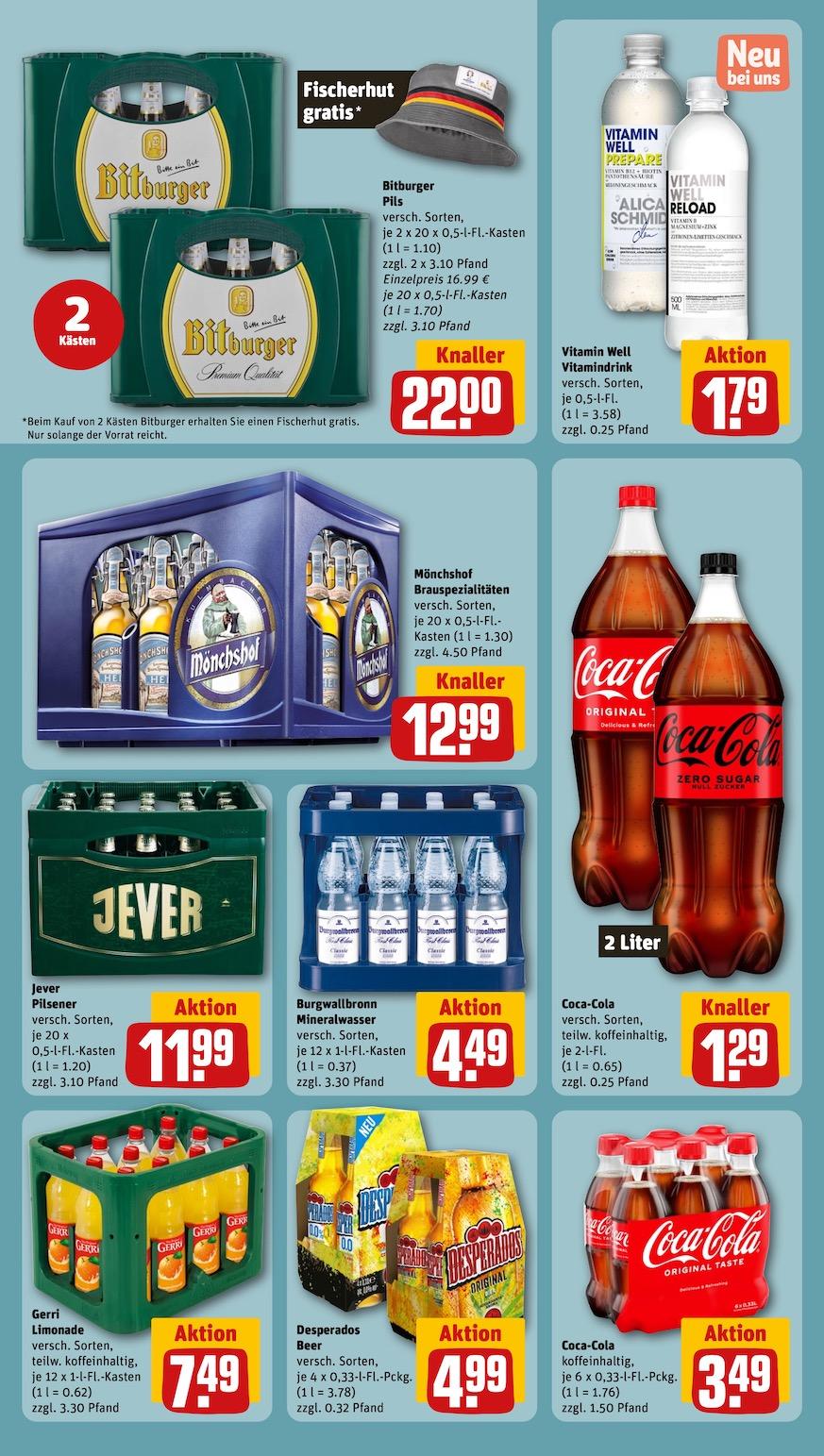 Rewe Aktueller Prospekt ab Dienstag Seite 16