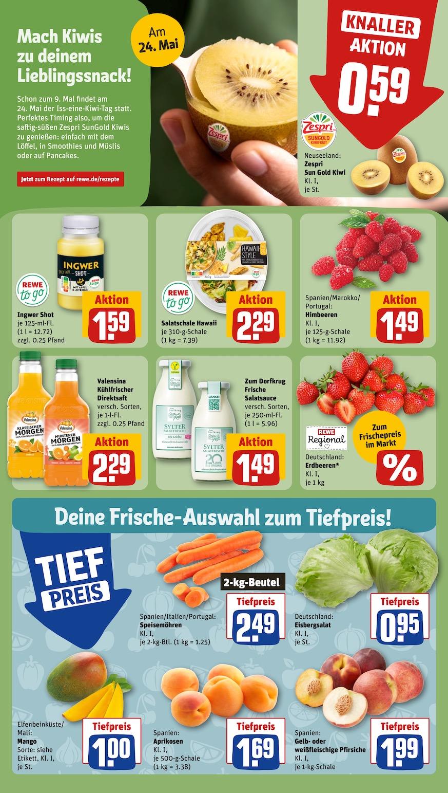 Rewe Aktueller Prospekt ab Dienstag Seite 6