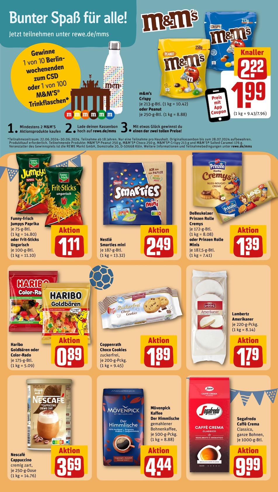 Rewe Aktueller Prospekt ab Montag Seite 21