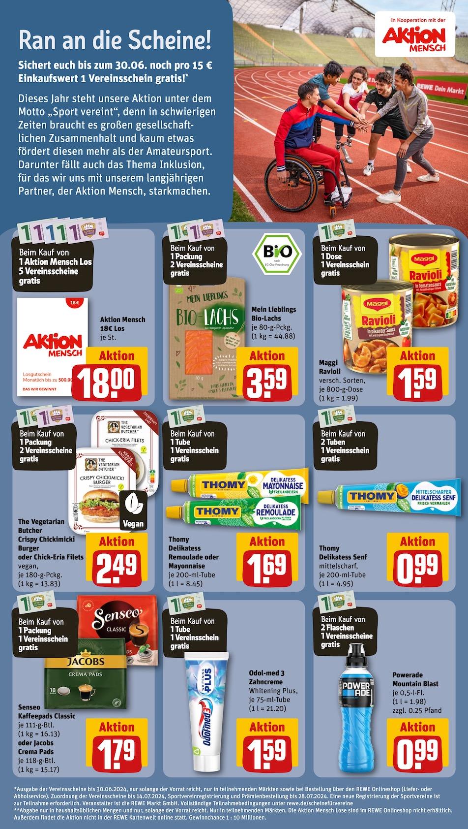 Rewe Aktueller Prospekt ab Montag Seite 22