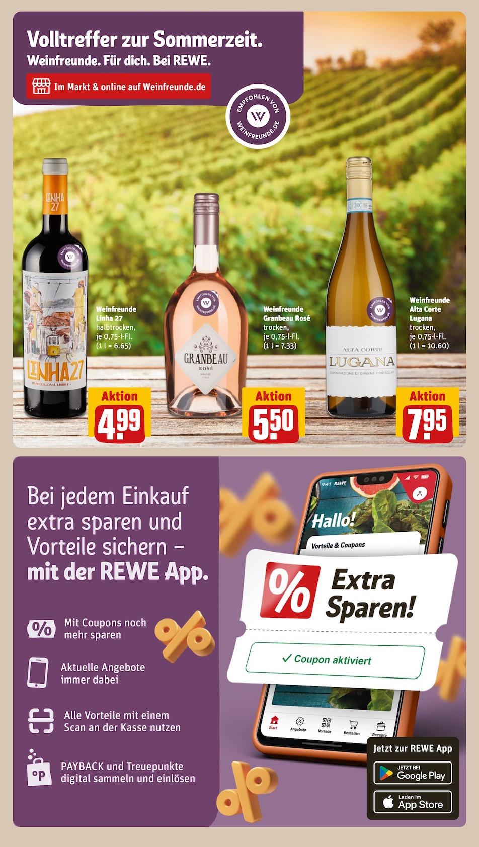 Rewe Aktueller Prospekt ab Montag Seite 23