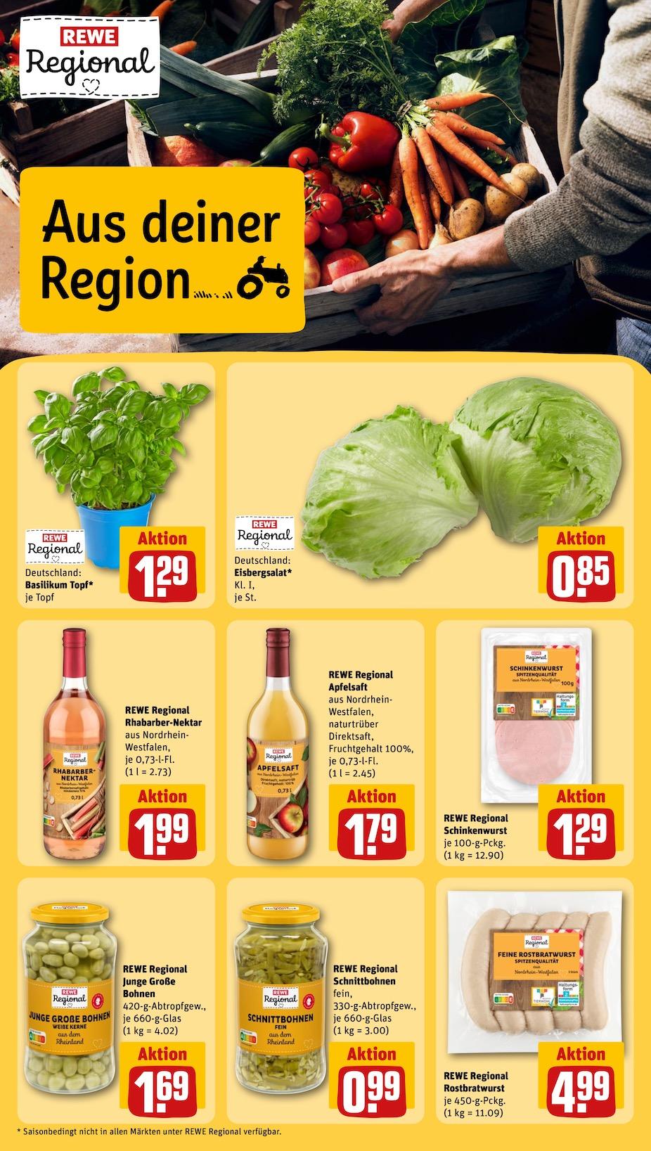 Rewe Aktueller Prospekt ab Montag Seite 13