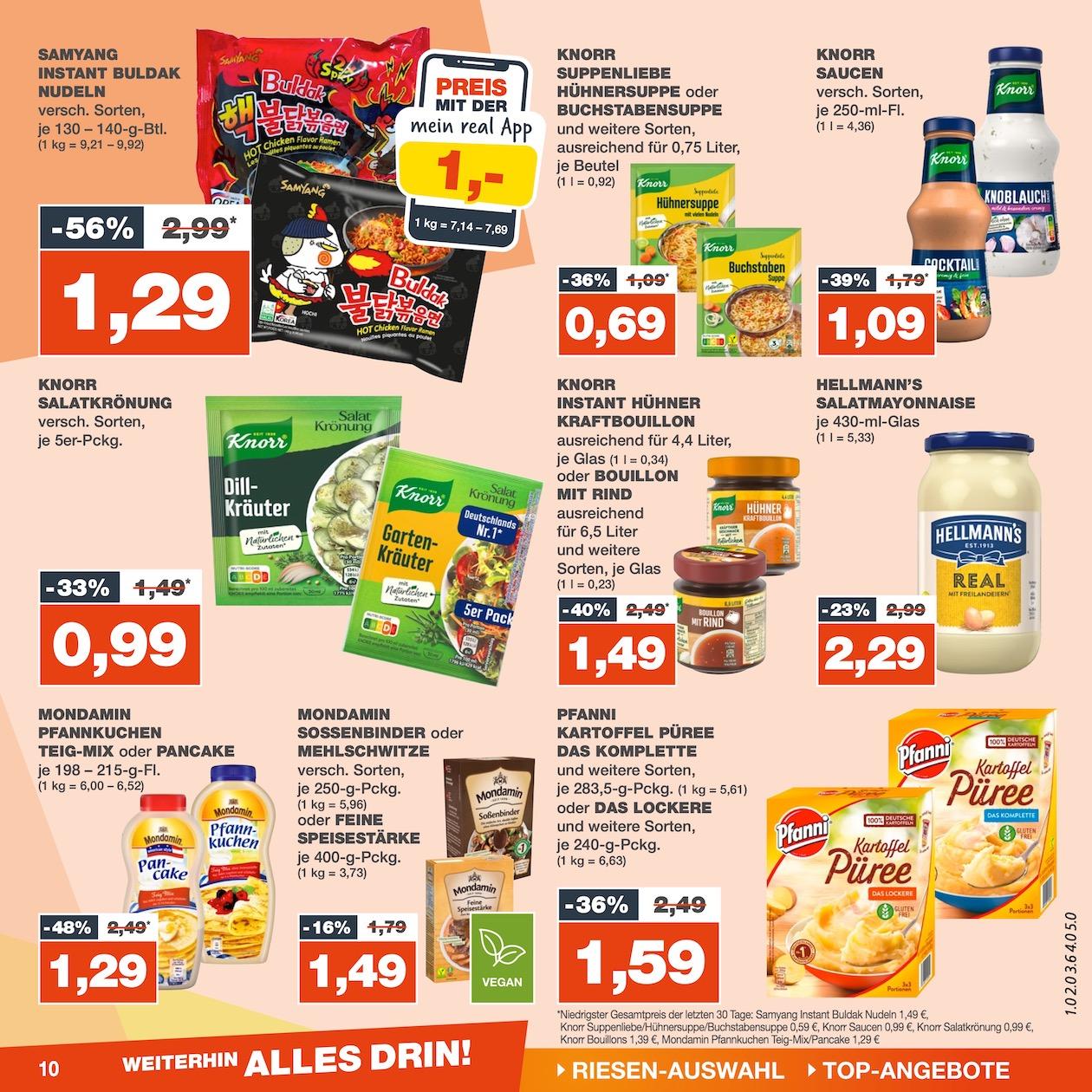 Real Aktueller Prospekt ab Montag Seite 10