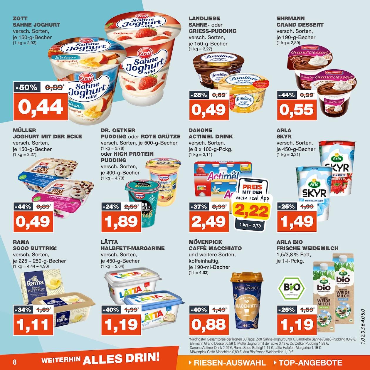 Real Aktueller Prospekt ab Montag Seite 8