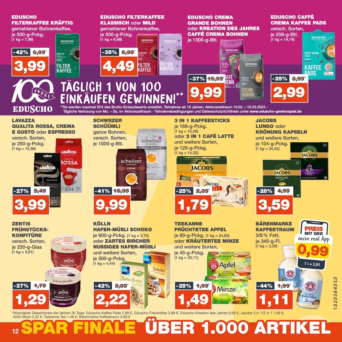 Real Aktueller Prospekt ab Montag Seite 12