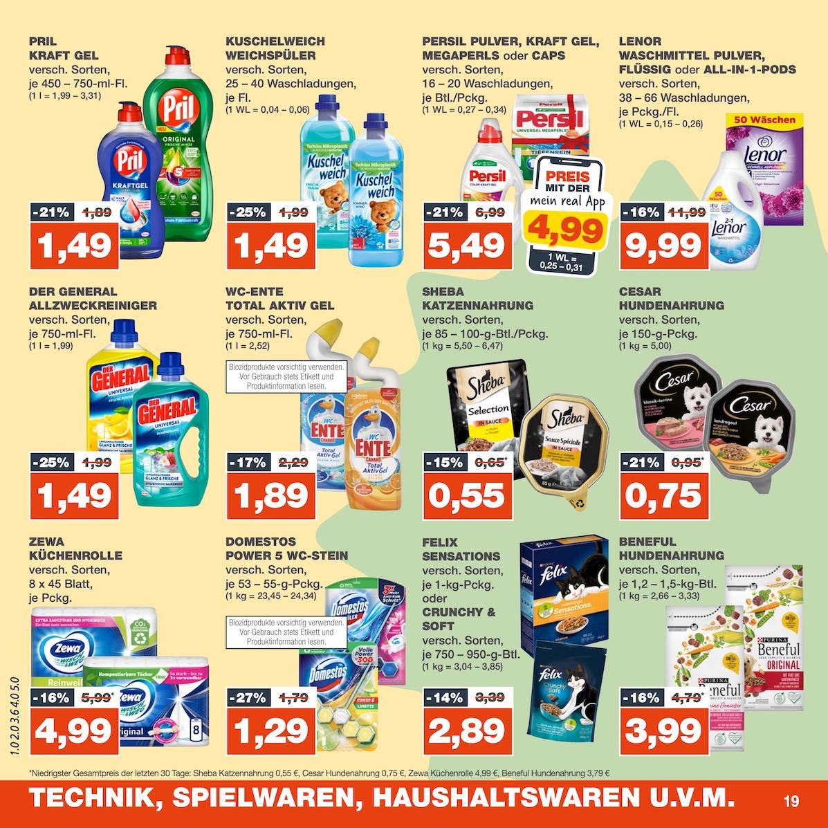 Real Aktueller Prospekt ab Montag Seite 19