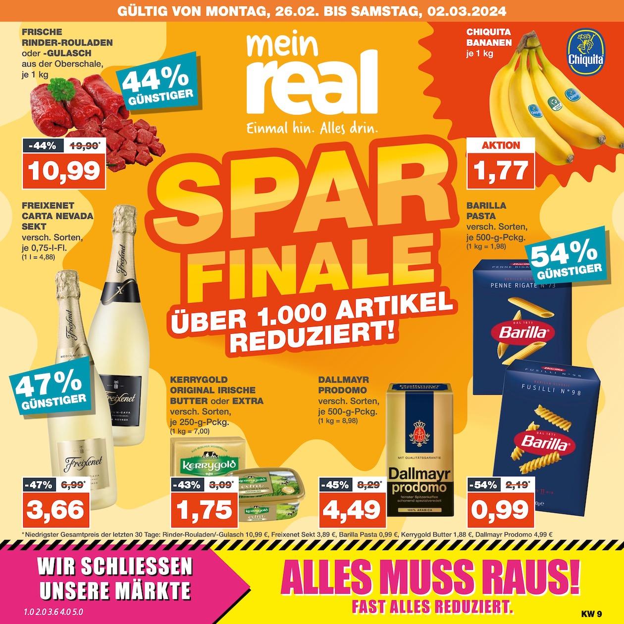 Real Aktueller Prospekt ab Montag Seite 1