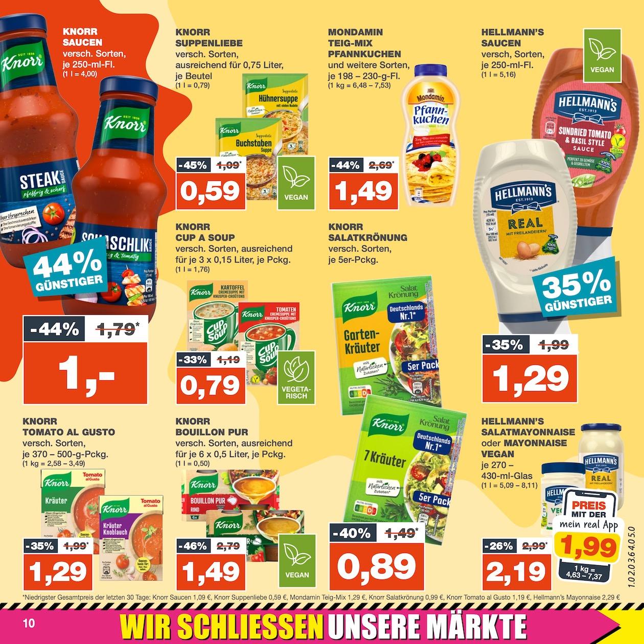 Real Aktueller Prospekt ab Montag Seite 10