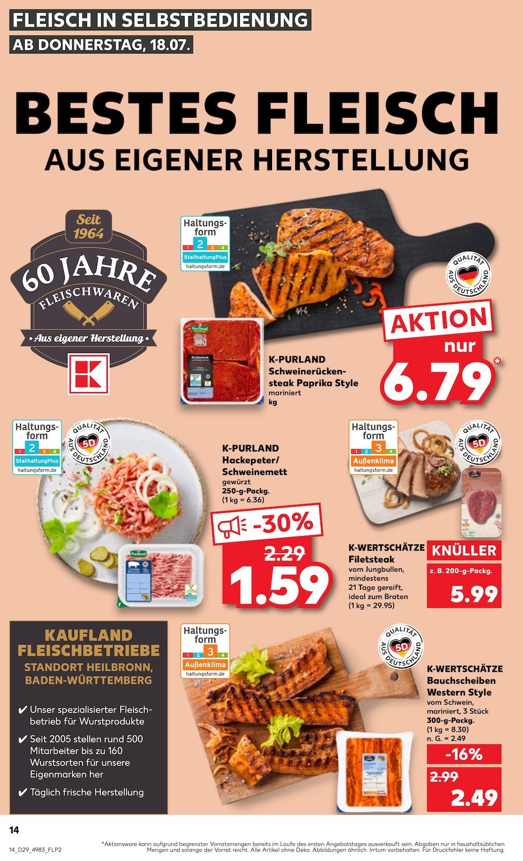 Kaufland Aktueller Prospekt ab Donnerstag Seite 14