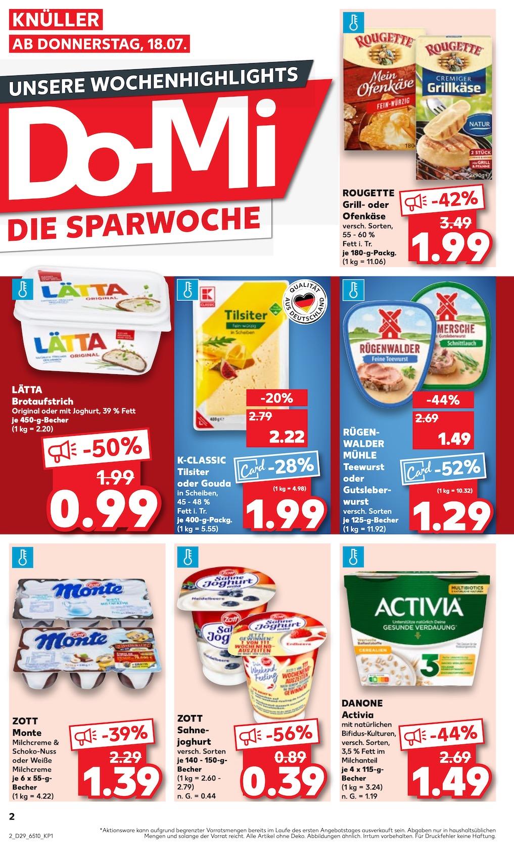 Kaufland Aktueller Prospekt ab Donnerstag Seite 2