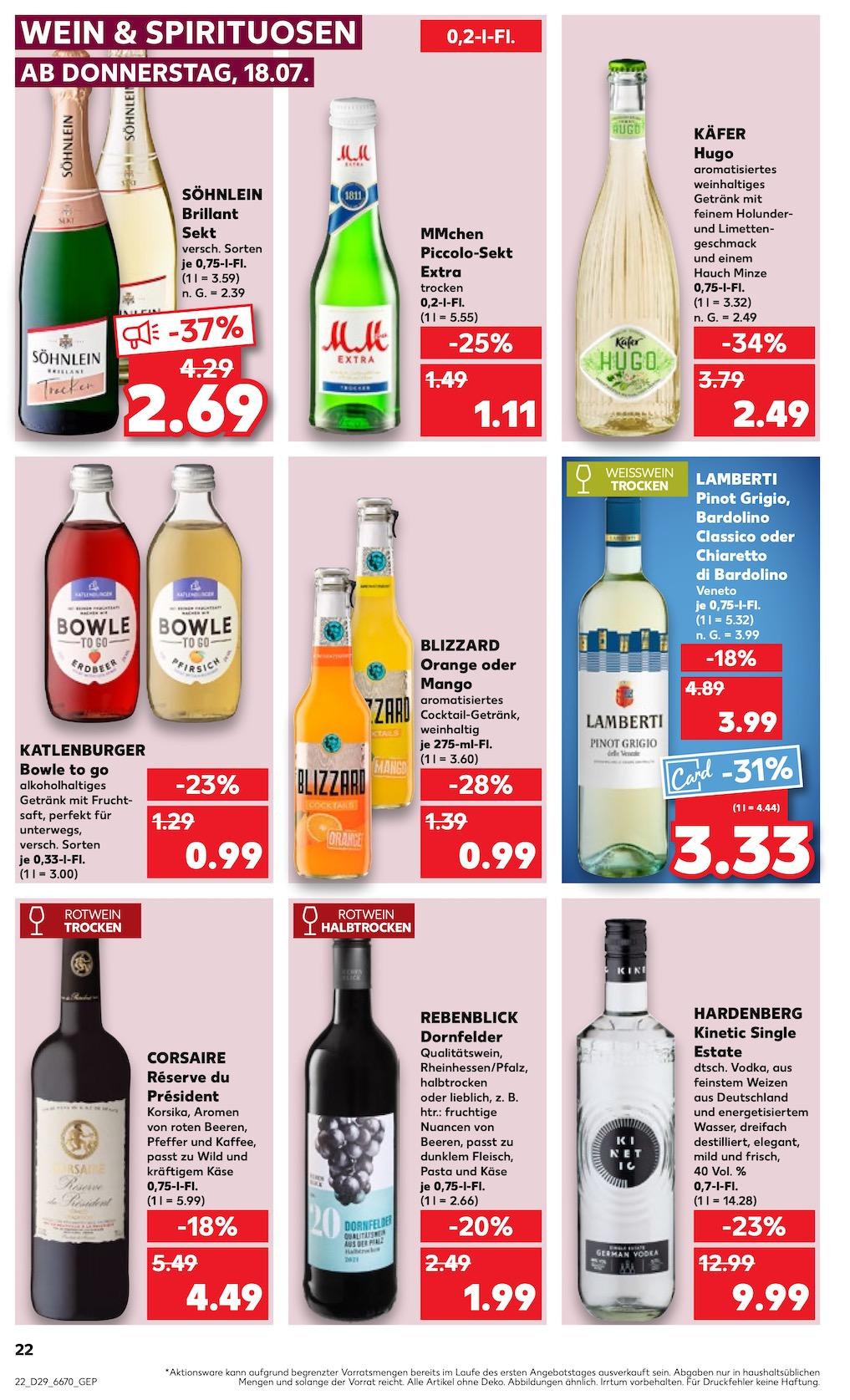 Kaufland Aktueller Prospekt ab Donnerstag Seite 22