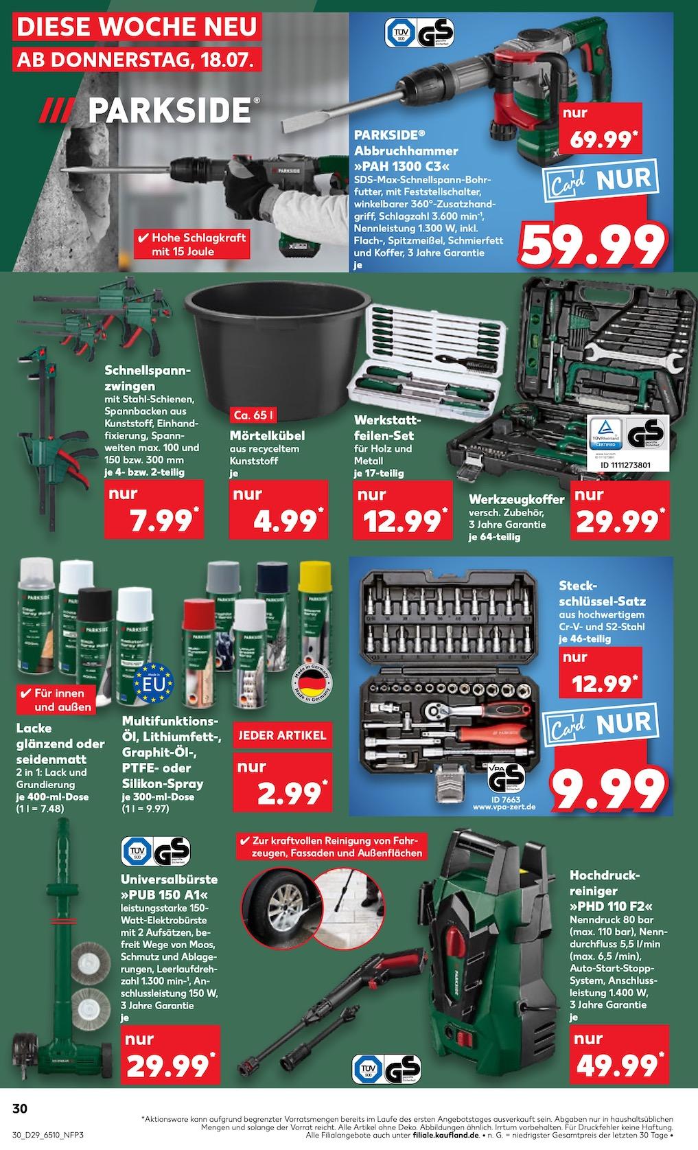 Kaufland Aktueller Prospekt ab Donnerstag Seite 30