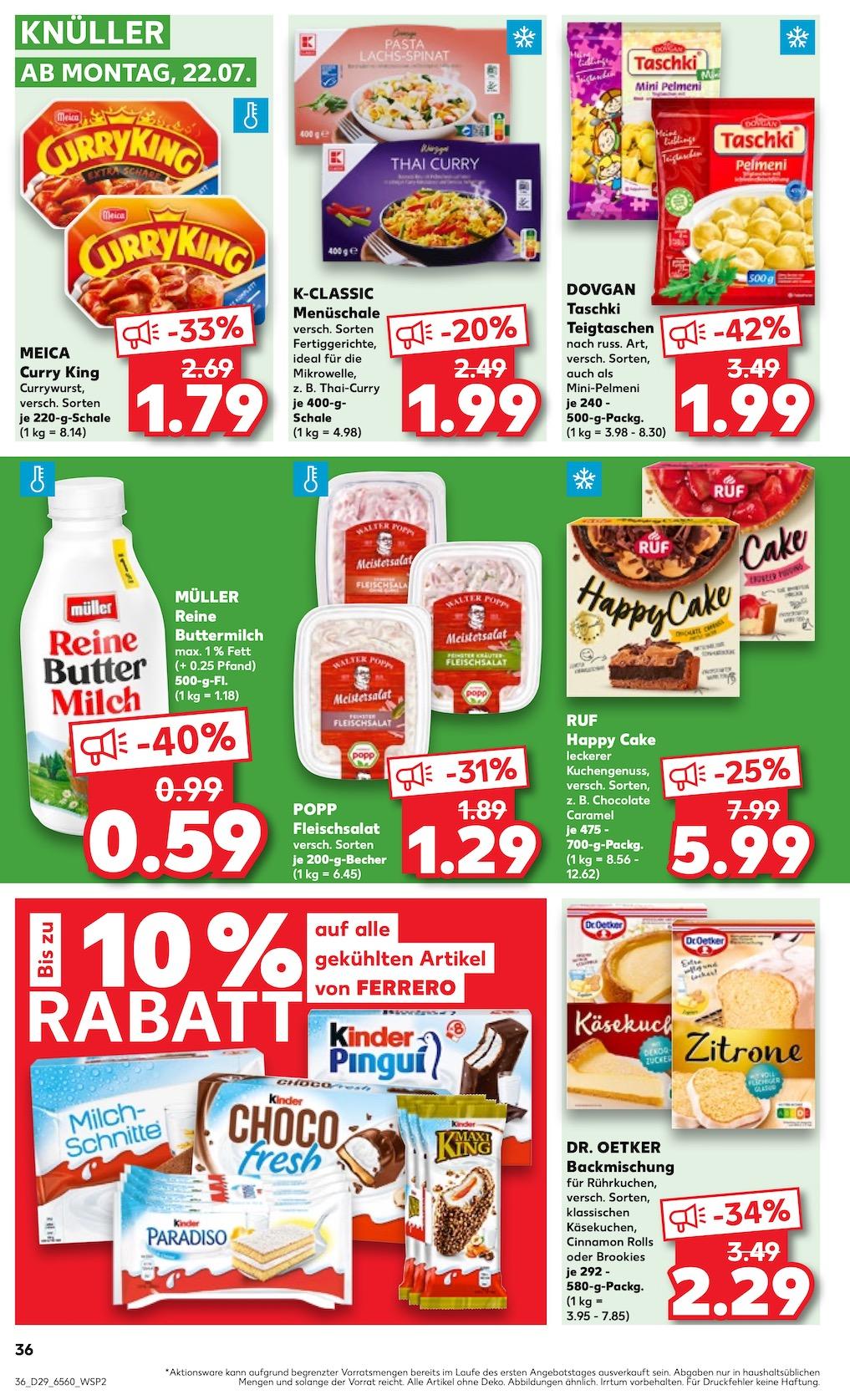 Kaufland Aktueller Prospekt ab Donnerstag Seite 36