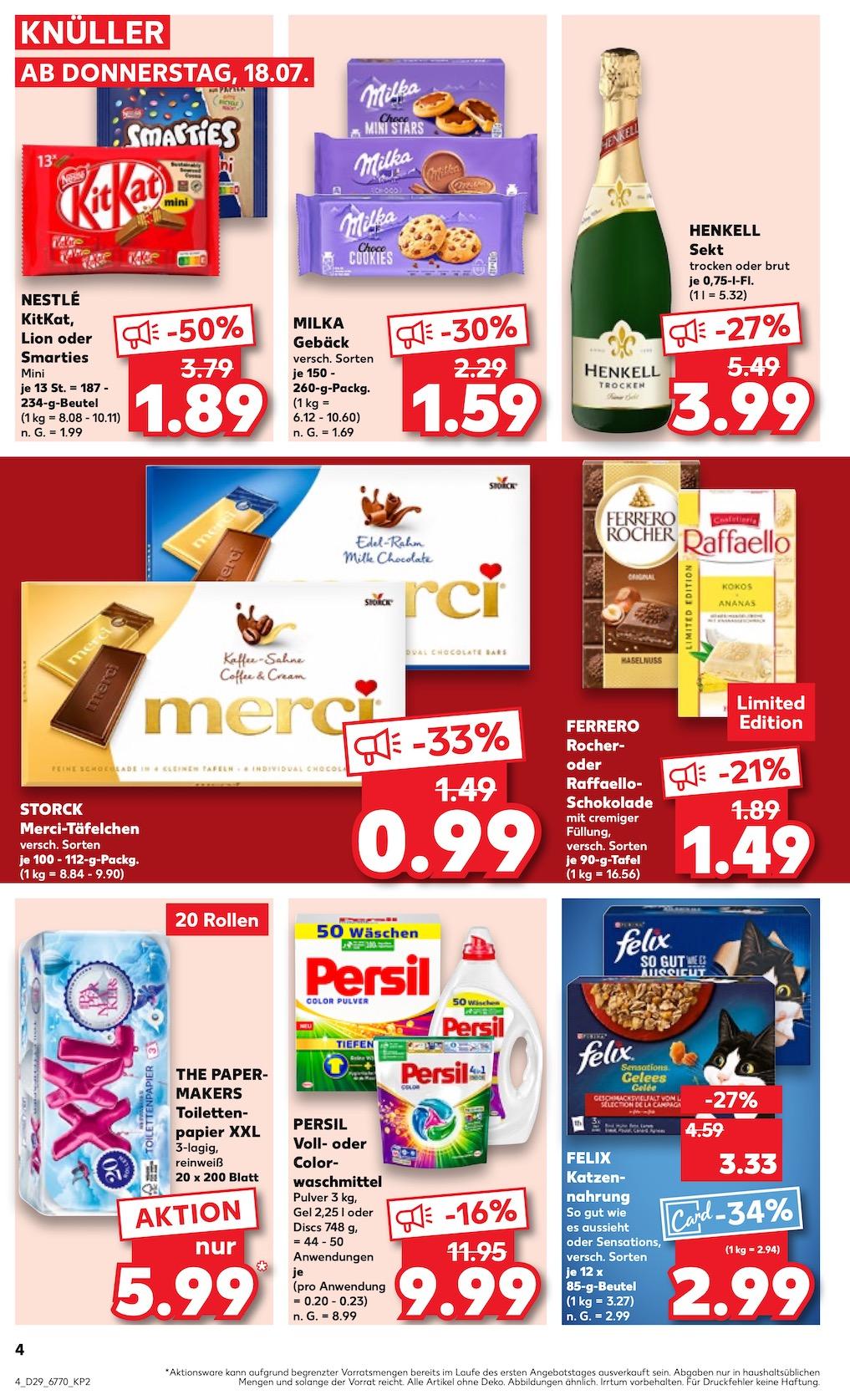 Kaufland Aktueller Prospekt ab Donnerstag Seite 4