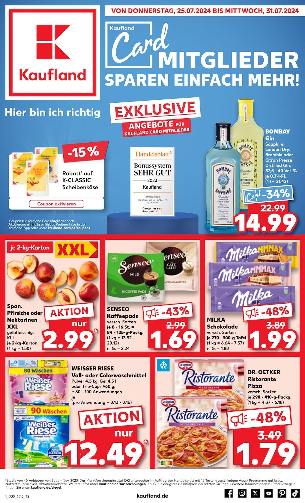 Kaufland Aktueller Prospekt ab Donnerstag Seite 1