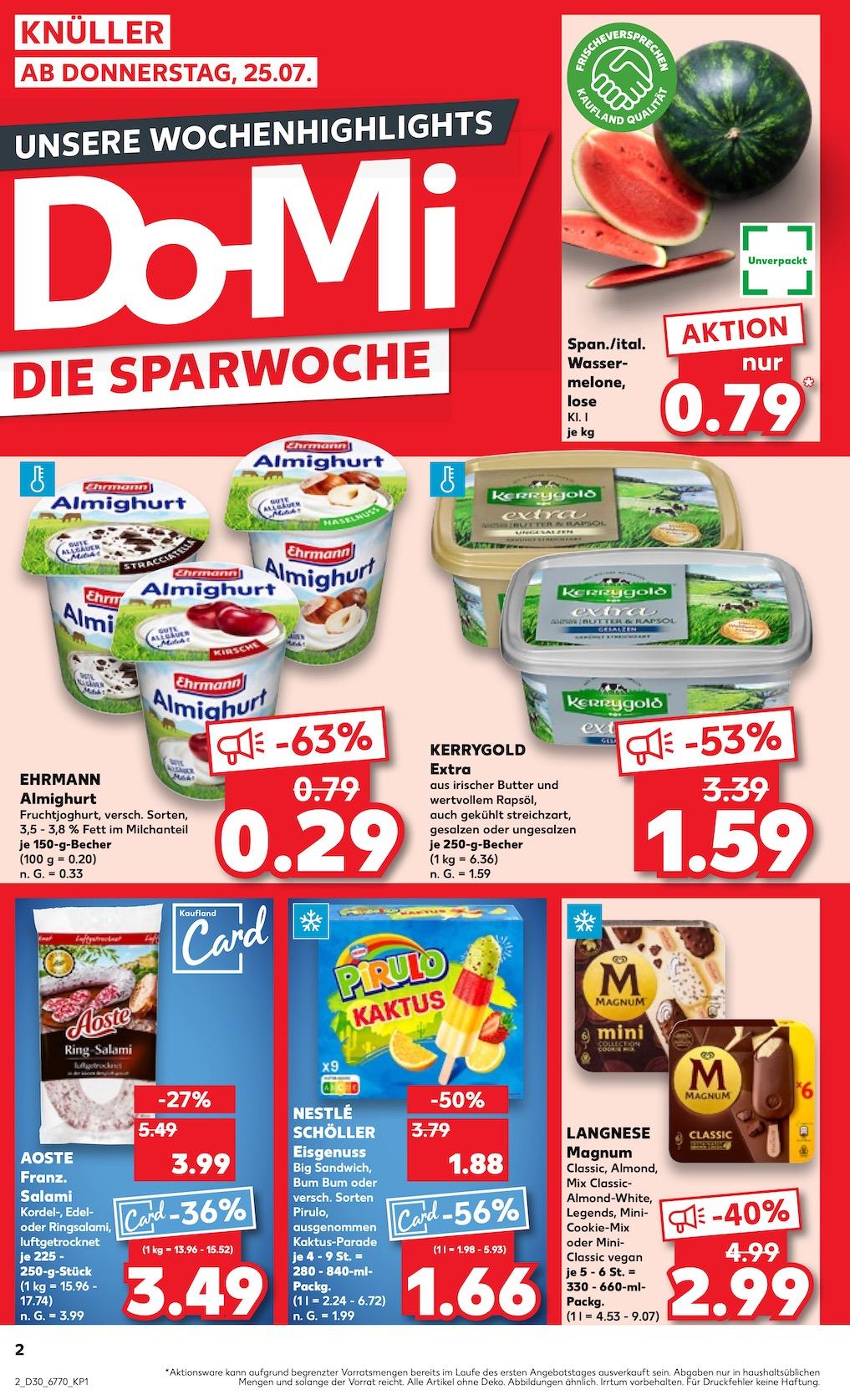 Kaufland Aktueller Prospekt ab Donnerstag Seite 2